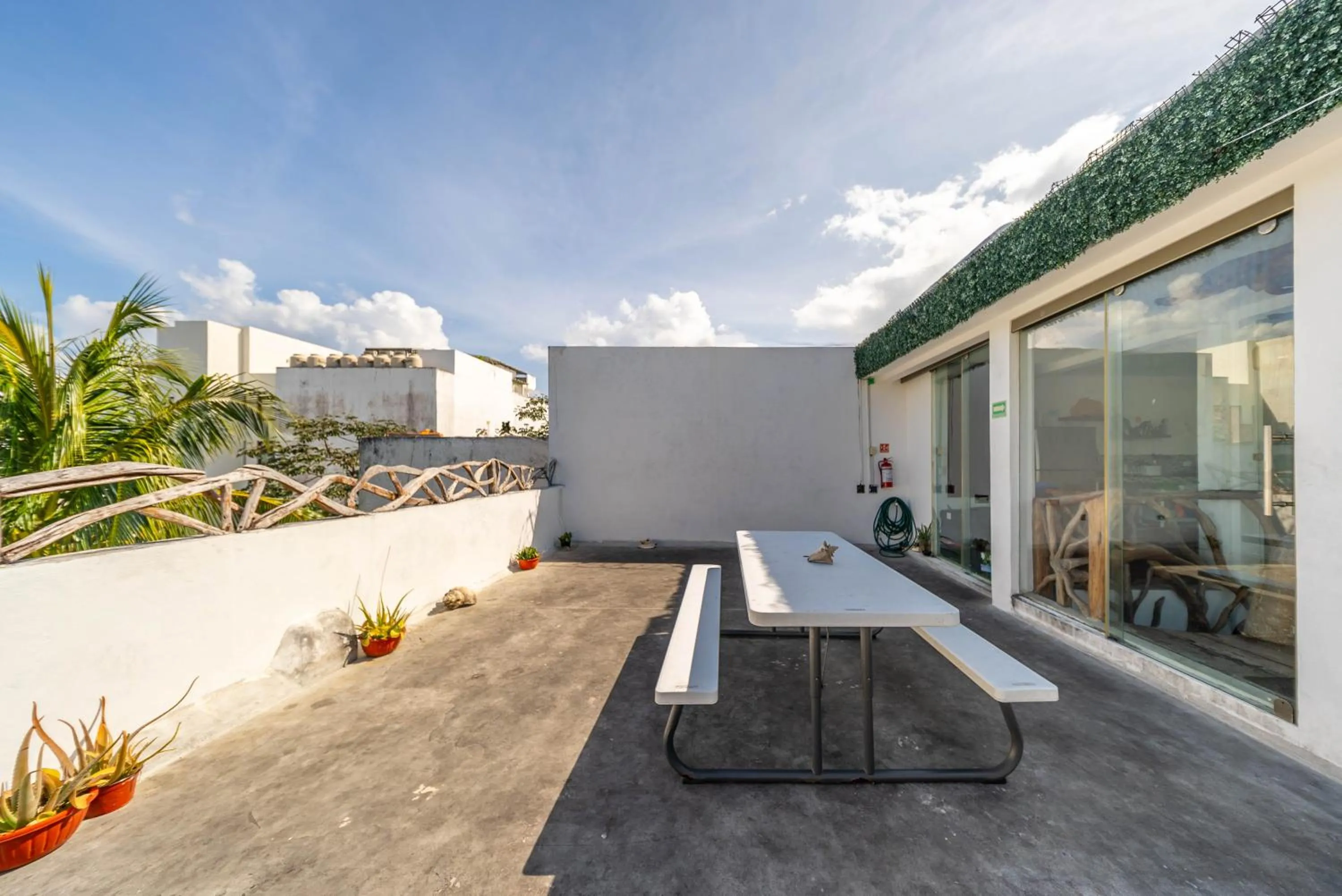 Balcony/Terrace in The Green Village Boutique Hotel