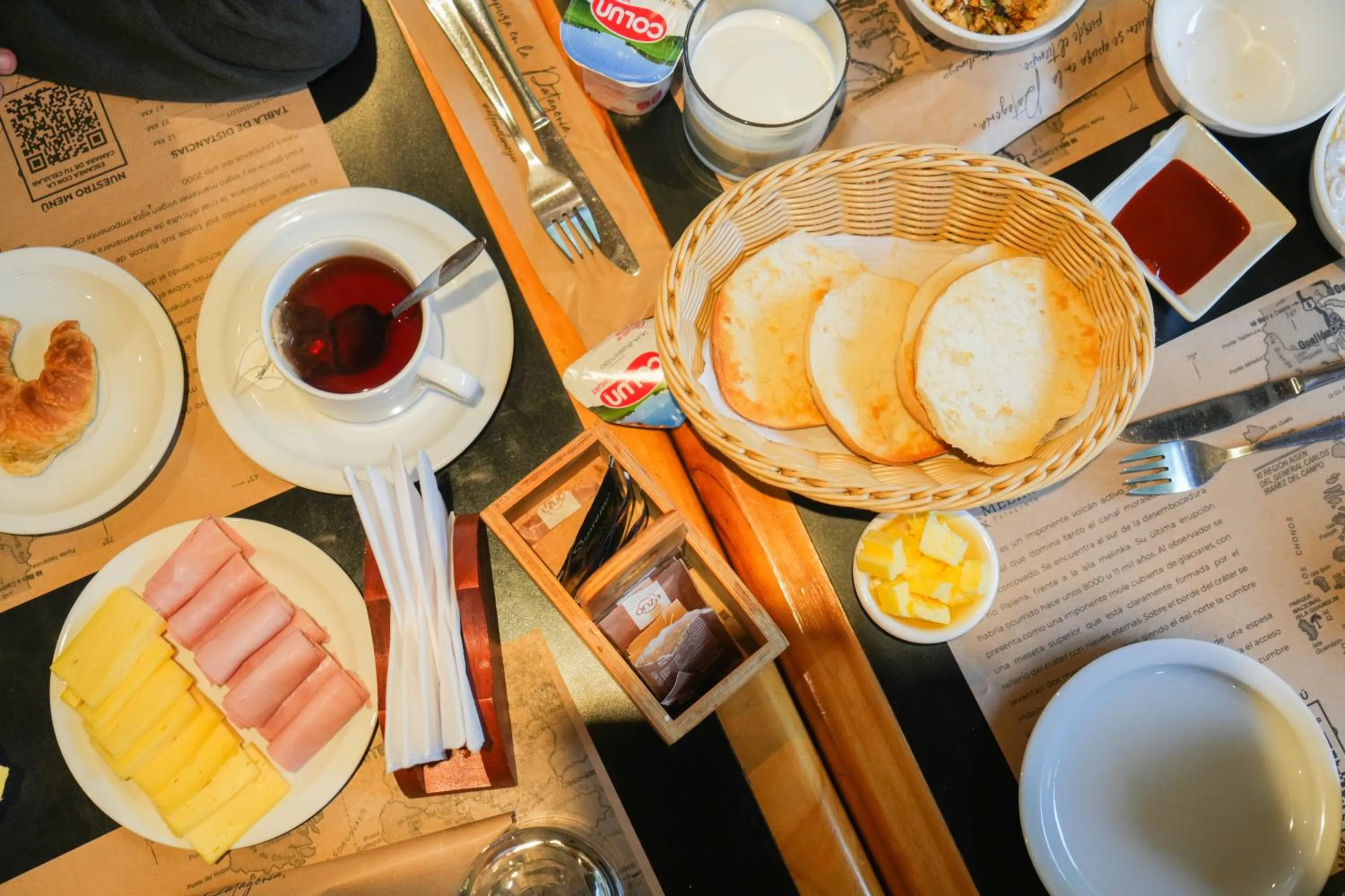 Breakfast in Alto Melimoyu Hotel & Patagonia