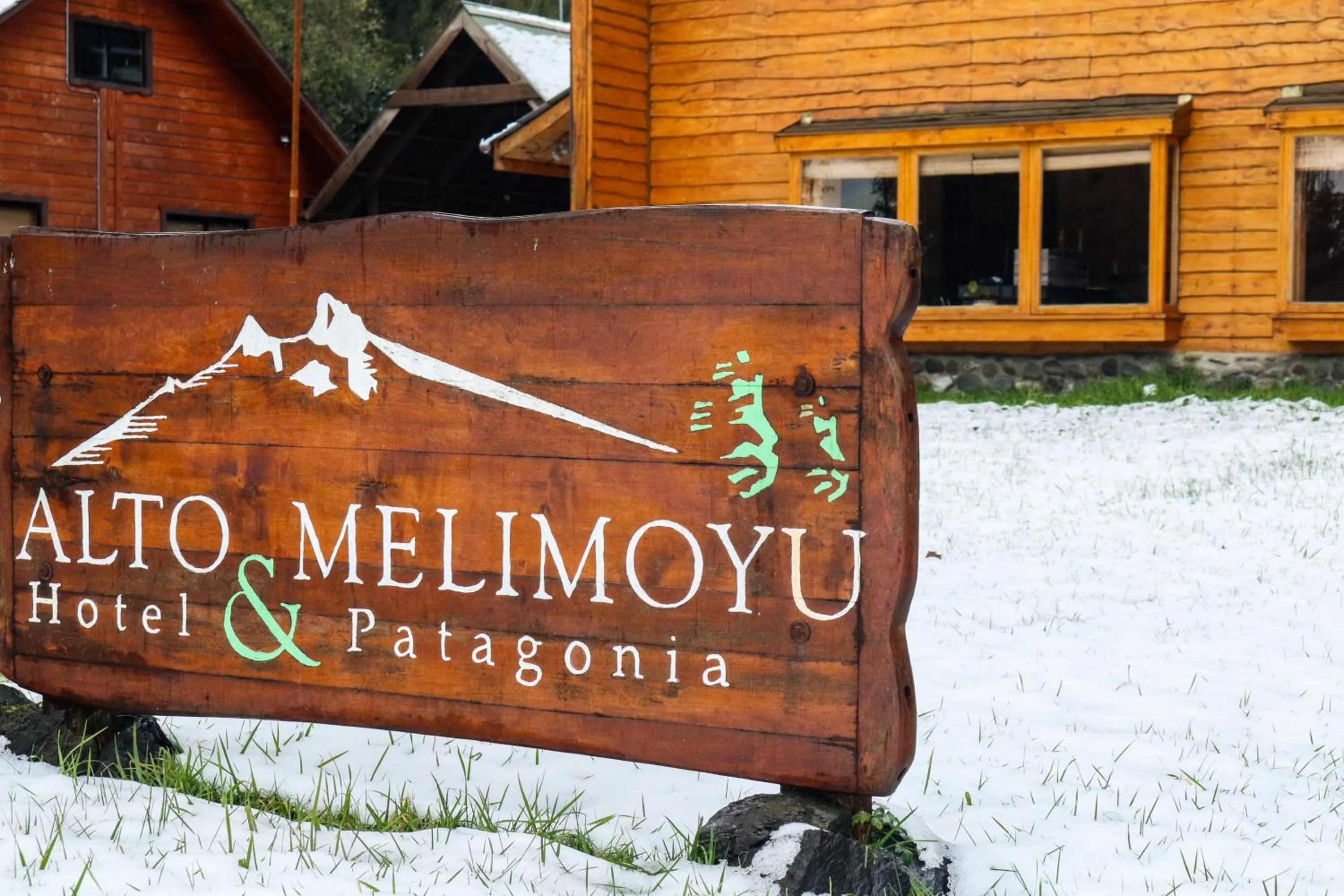 Facade/entrance in Alto Melimoyu Hotel & Patagonia