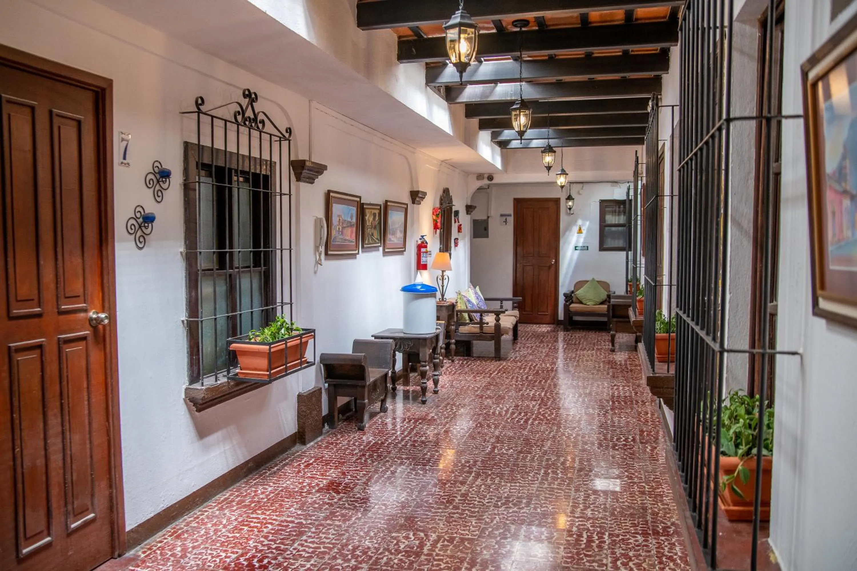 Decorative detail in Hotel Las Camelias Inn by AHS