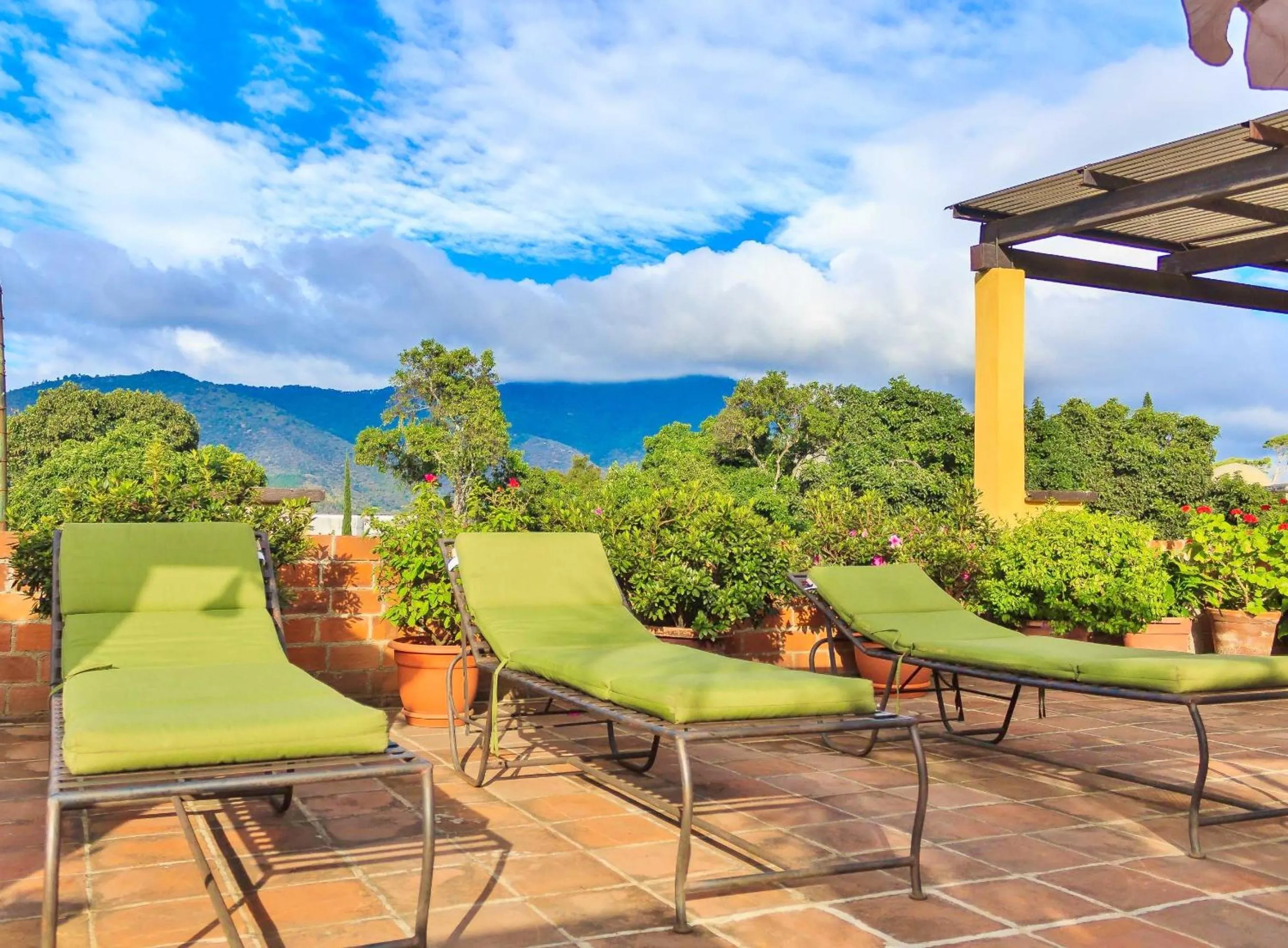 Balcony/Terrace in Hotel Las Camelias Inn by AHS