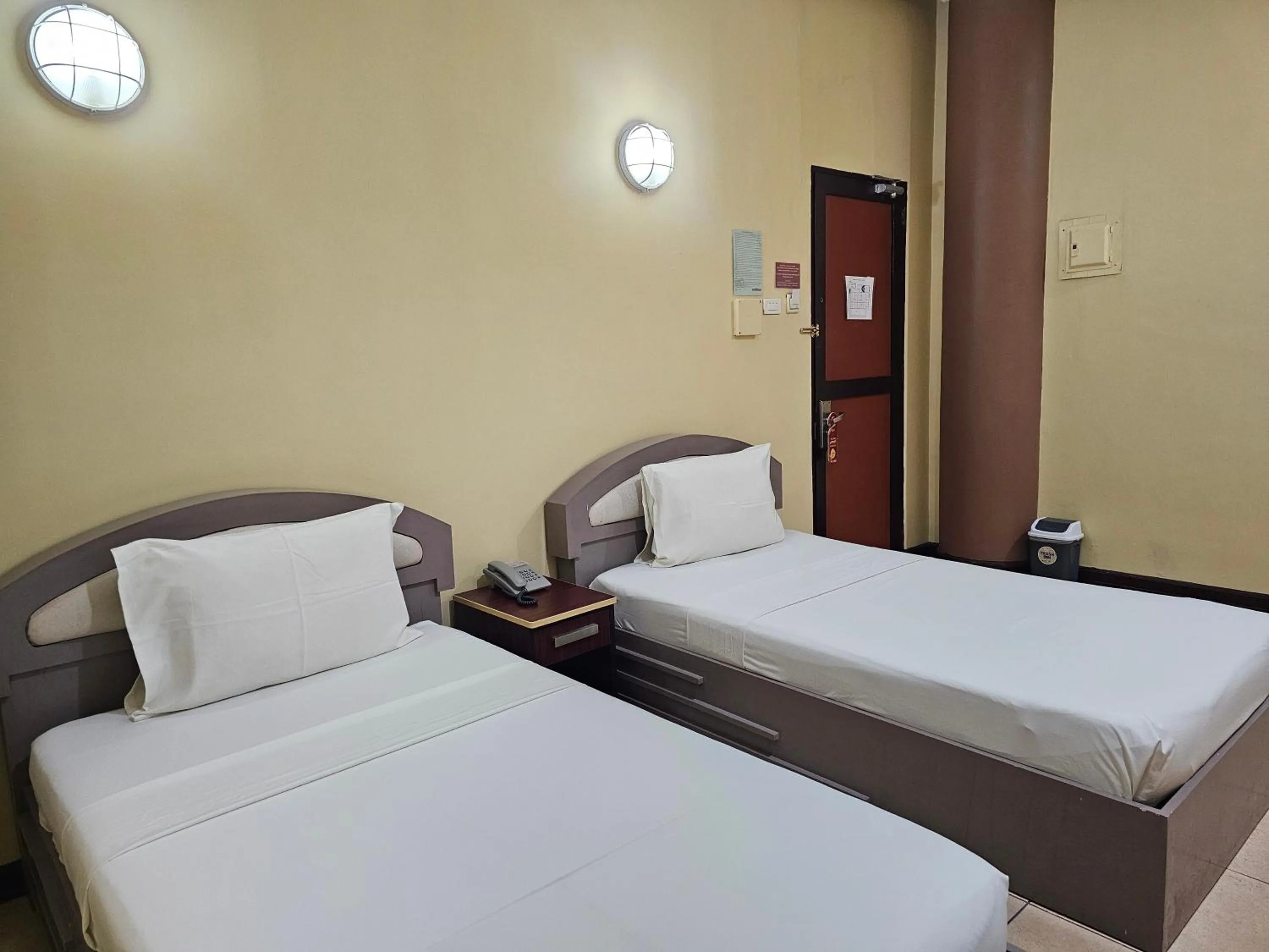 Bed in Hotel Nicanor