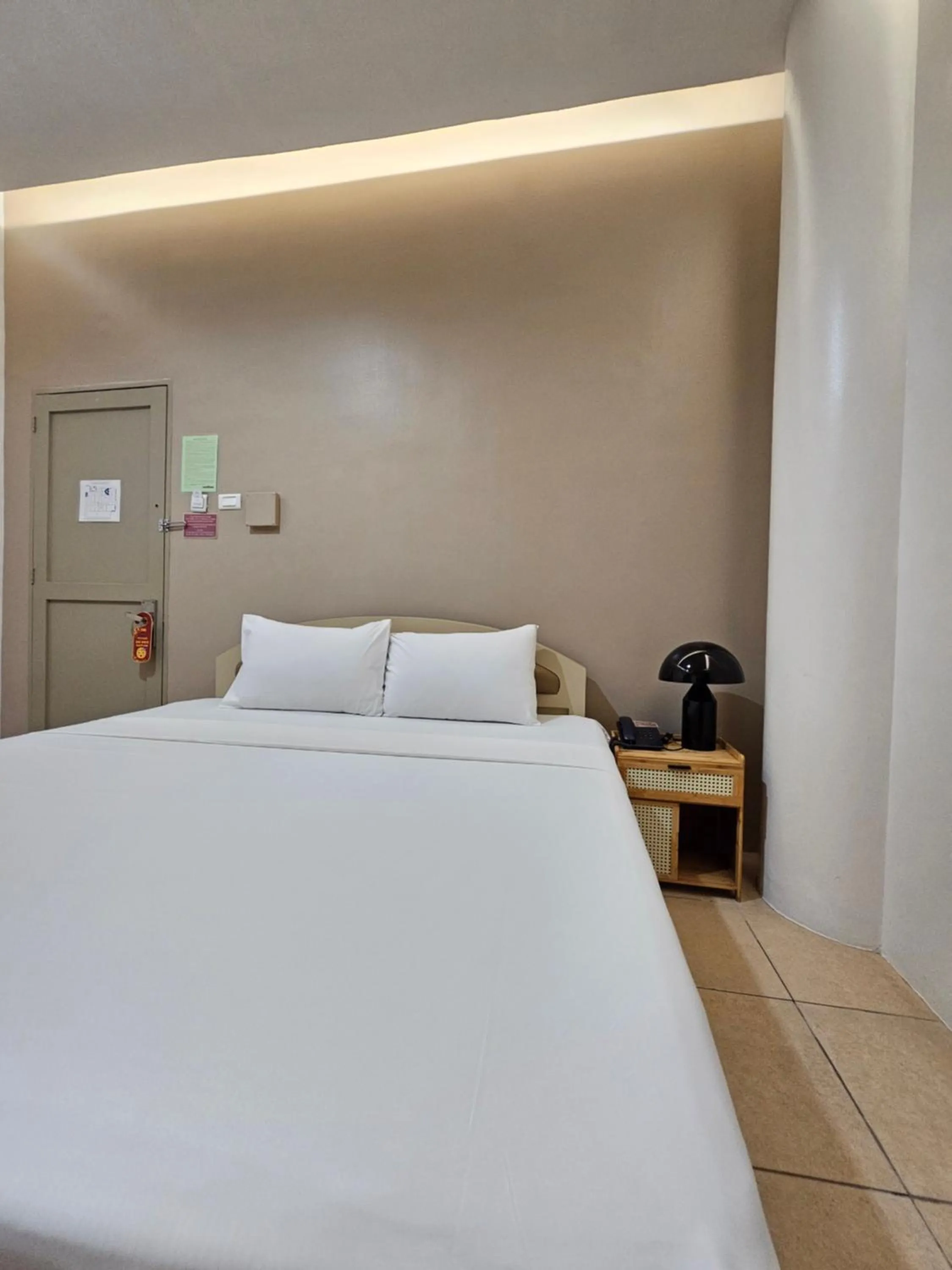Bed in Hotel Nicanor