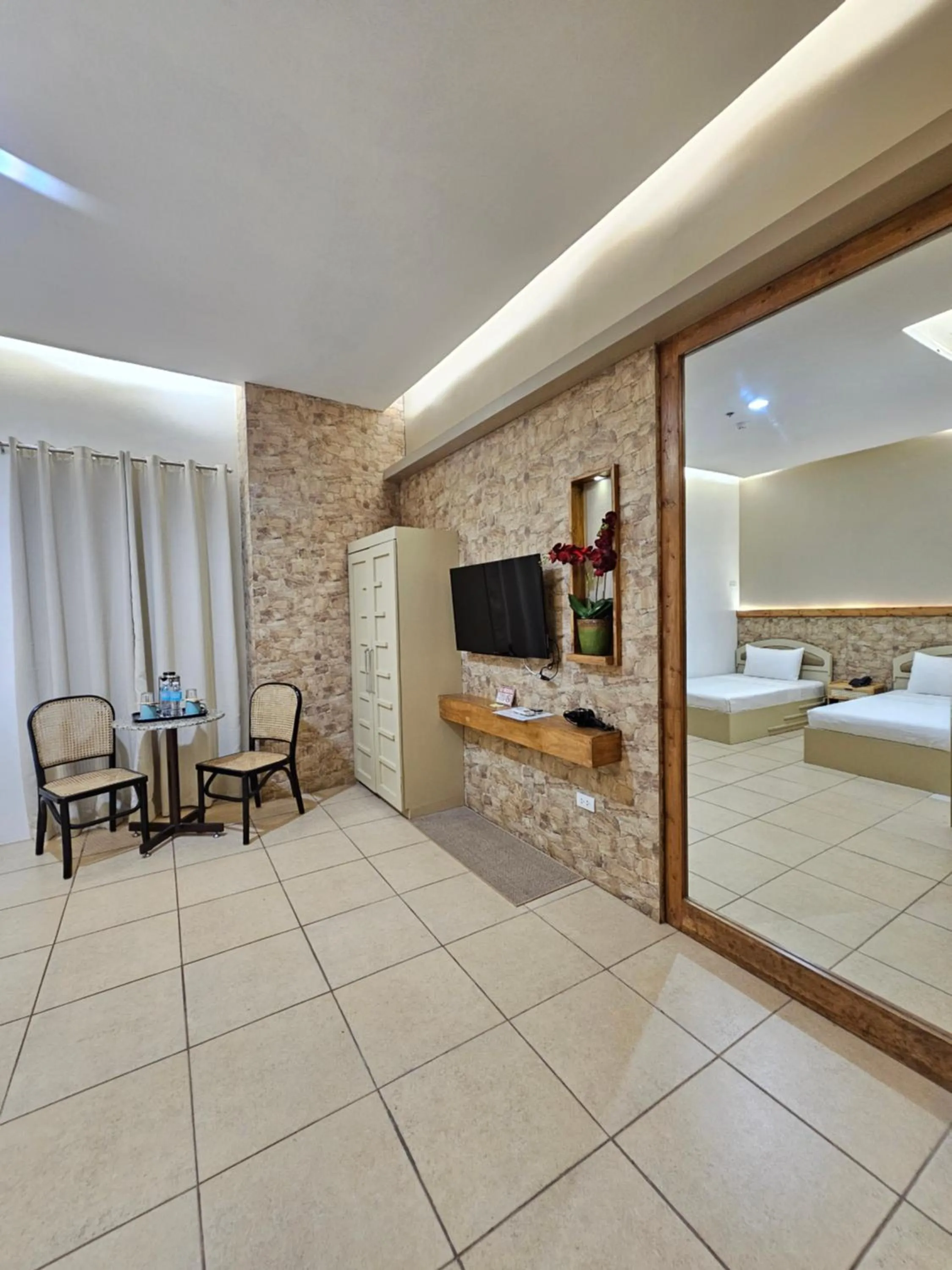 Seating area in Hotel Nicanor