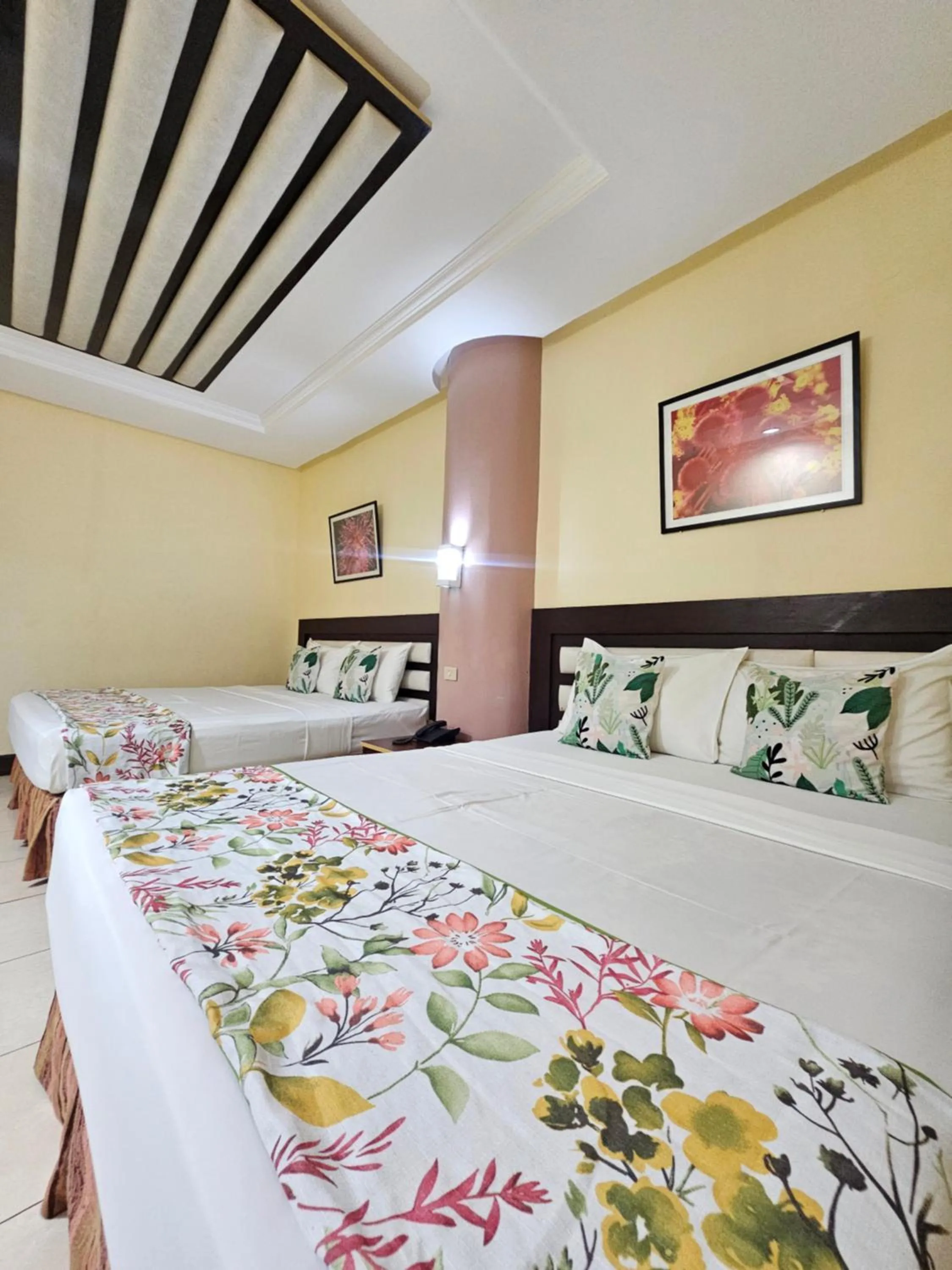 Bed in Hotel Nicanor