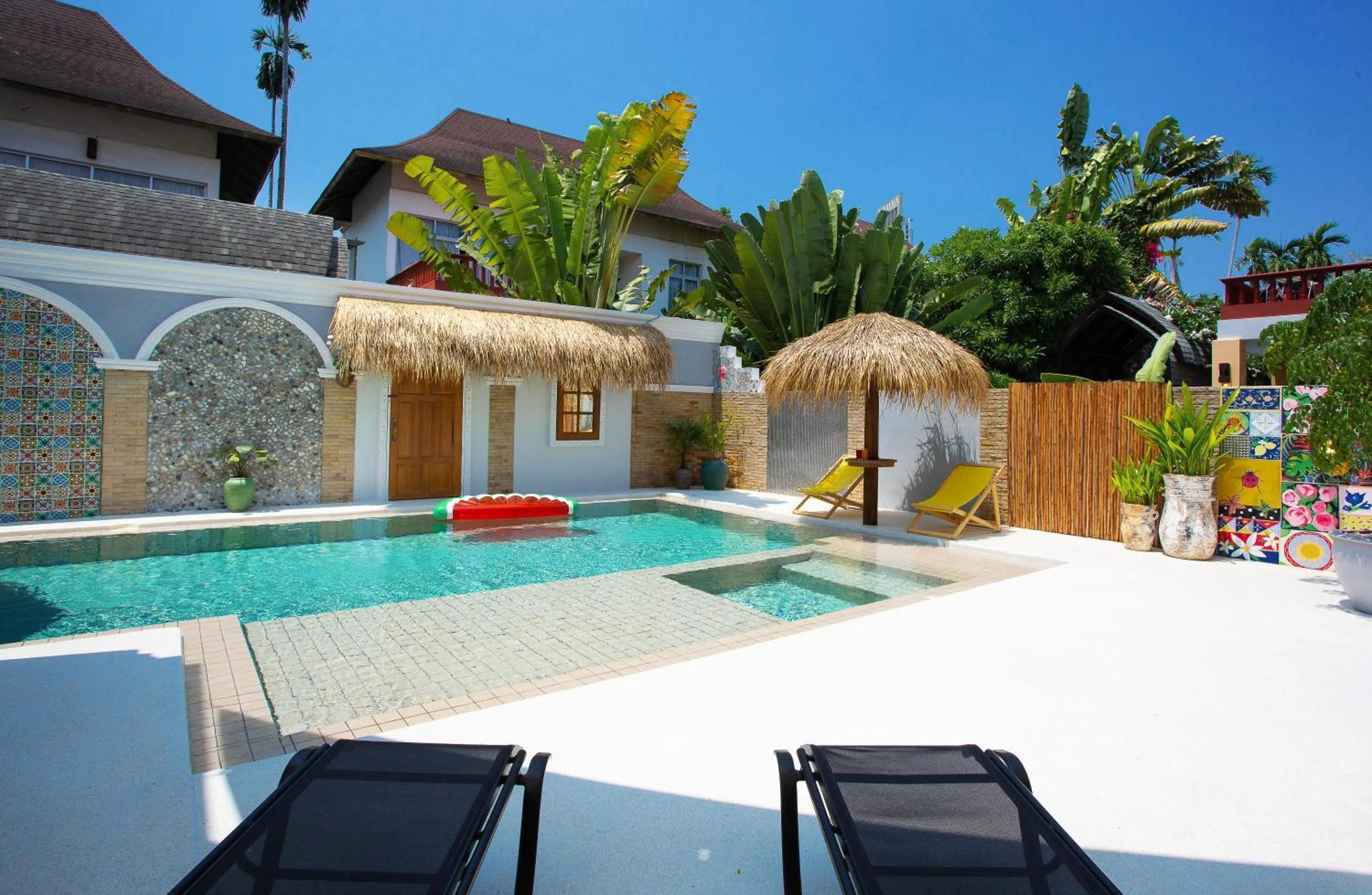 Property building in Nagawari Art Maldives BBQ Pattaya Villa