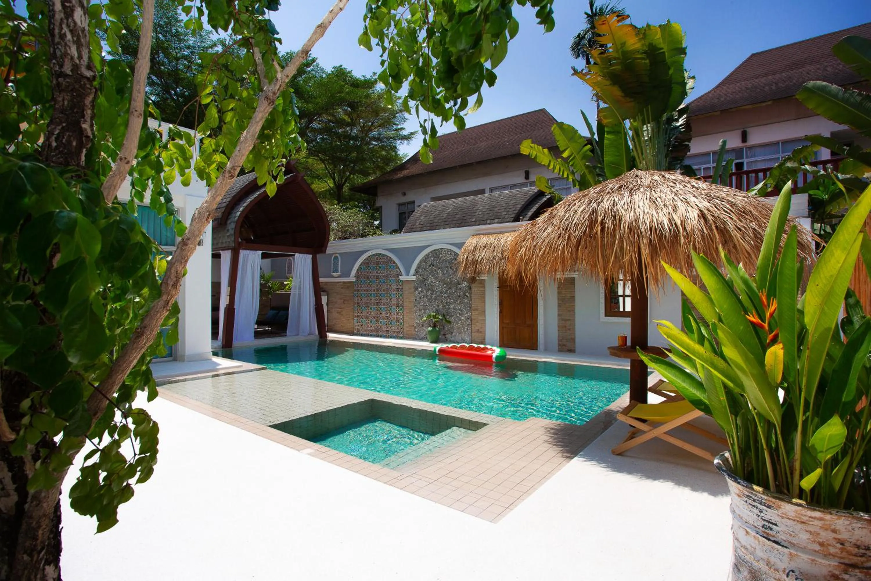 Property building in Nagawari Art Maldives BBQ Pattaya Villa