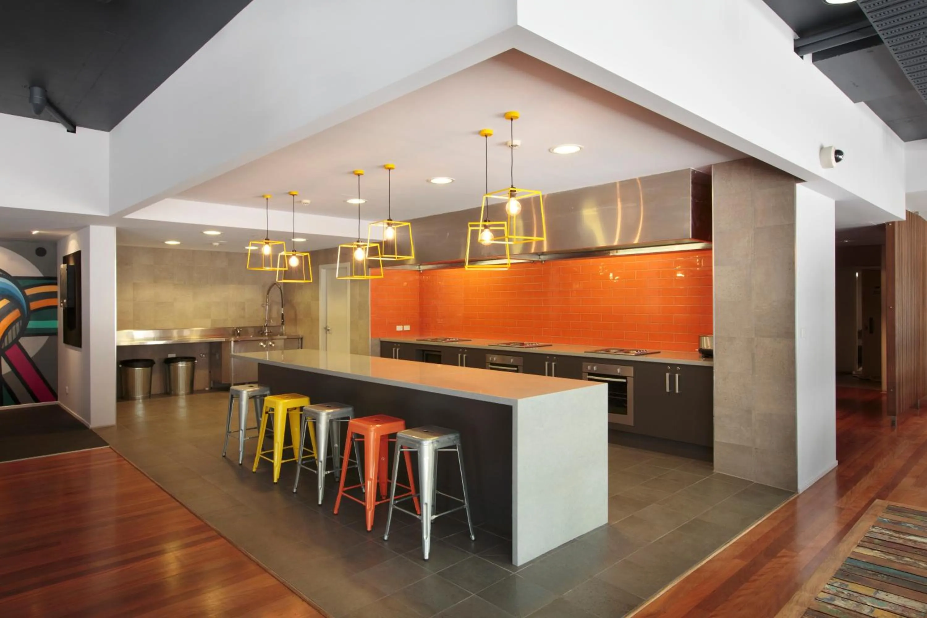 Communal kitchen, Lounge/Bar in Sydney University Village