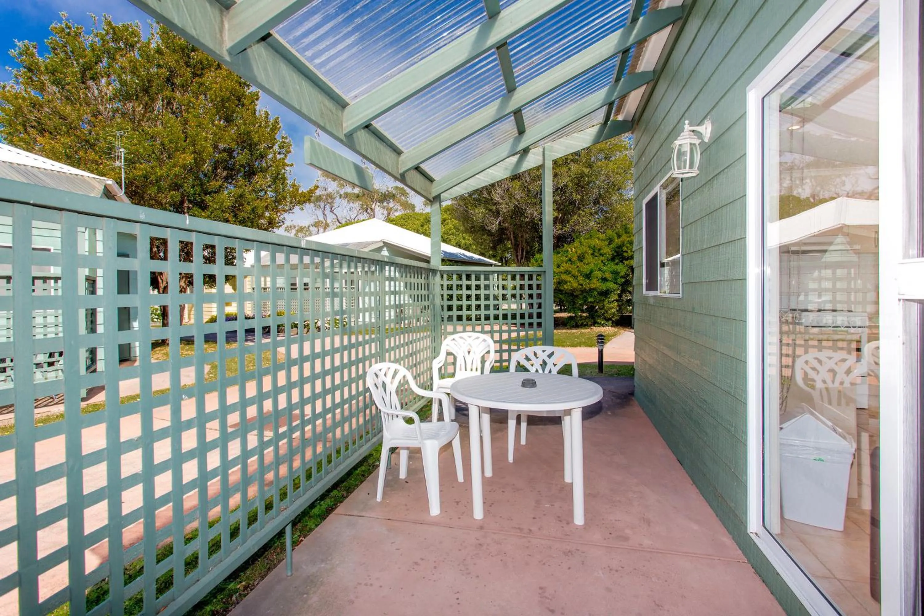 Patio in BIG4 Whiters Holiday Village