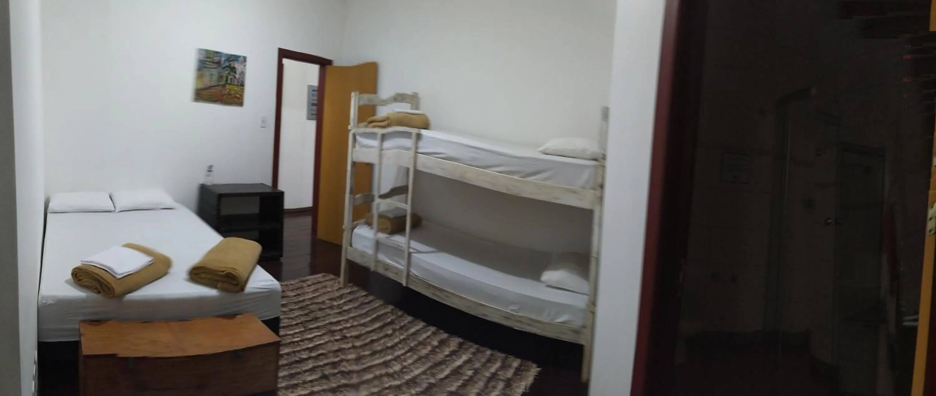 Photo of the whole room, Bed in Trilhas de Minas Hostel Camping