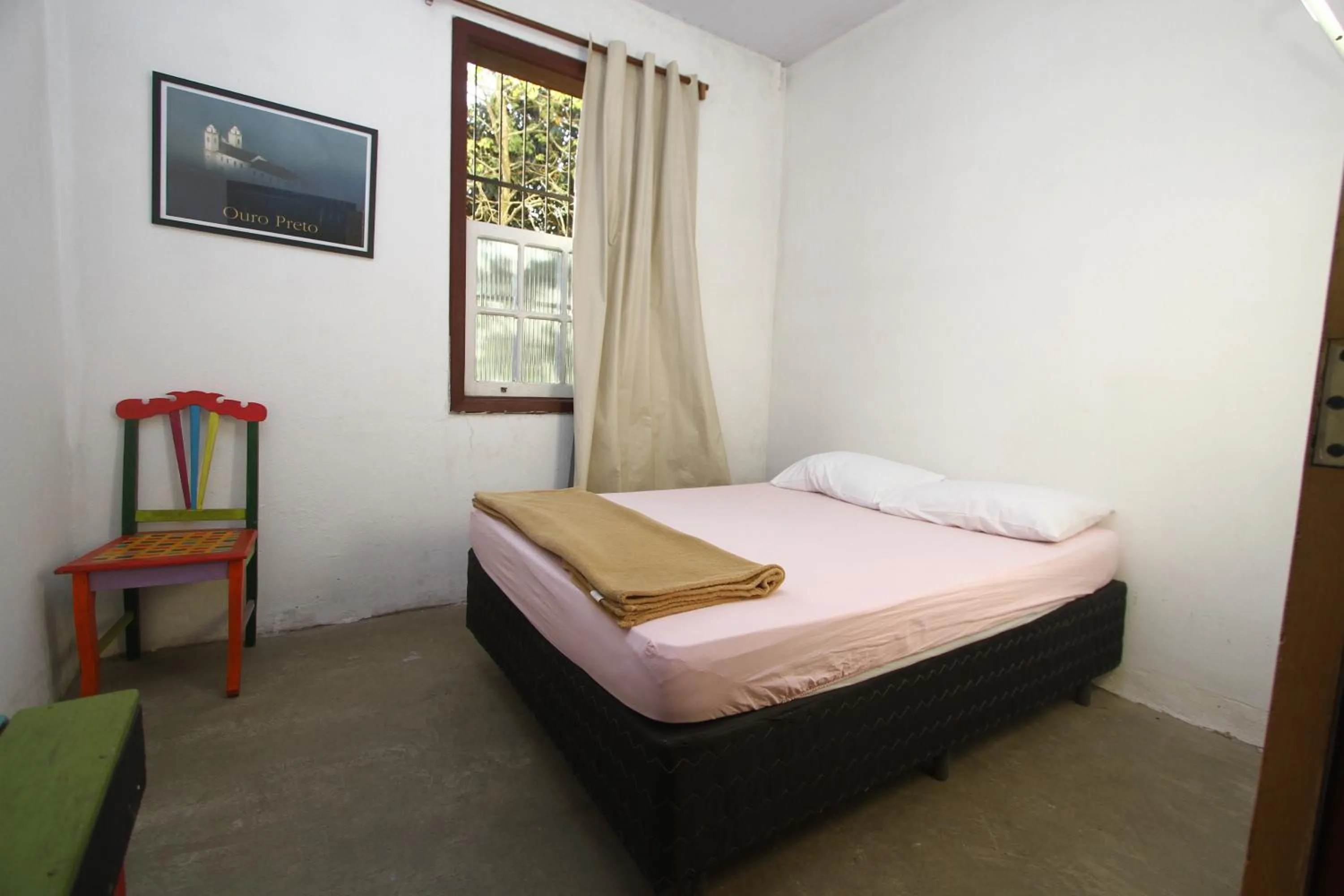 Bed in Trilhas de Minas Hostel Camping