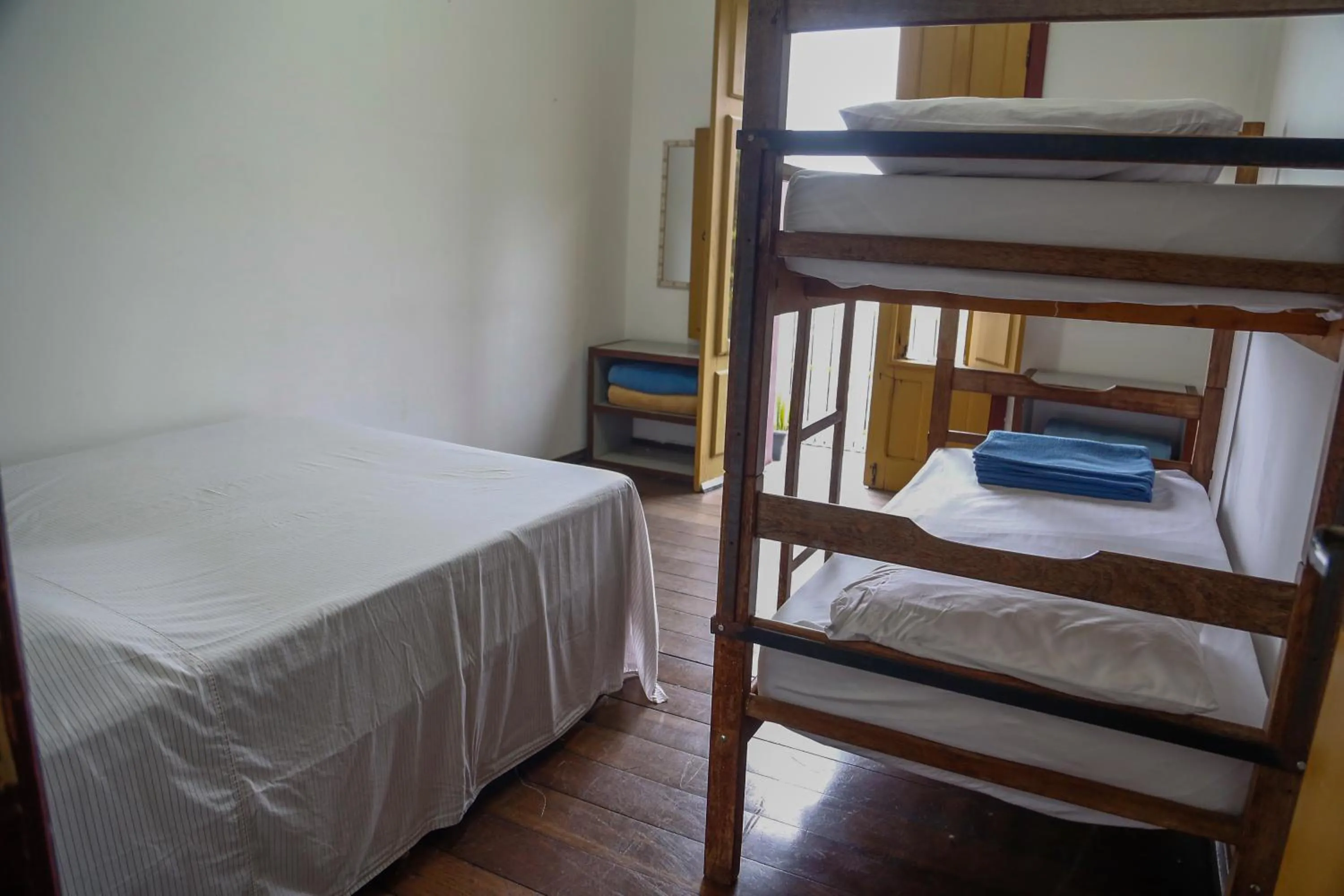 Bed in Trilhas de Minas Hostel Camping