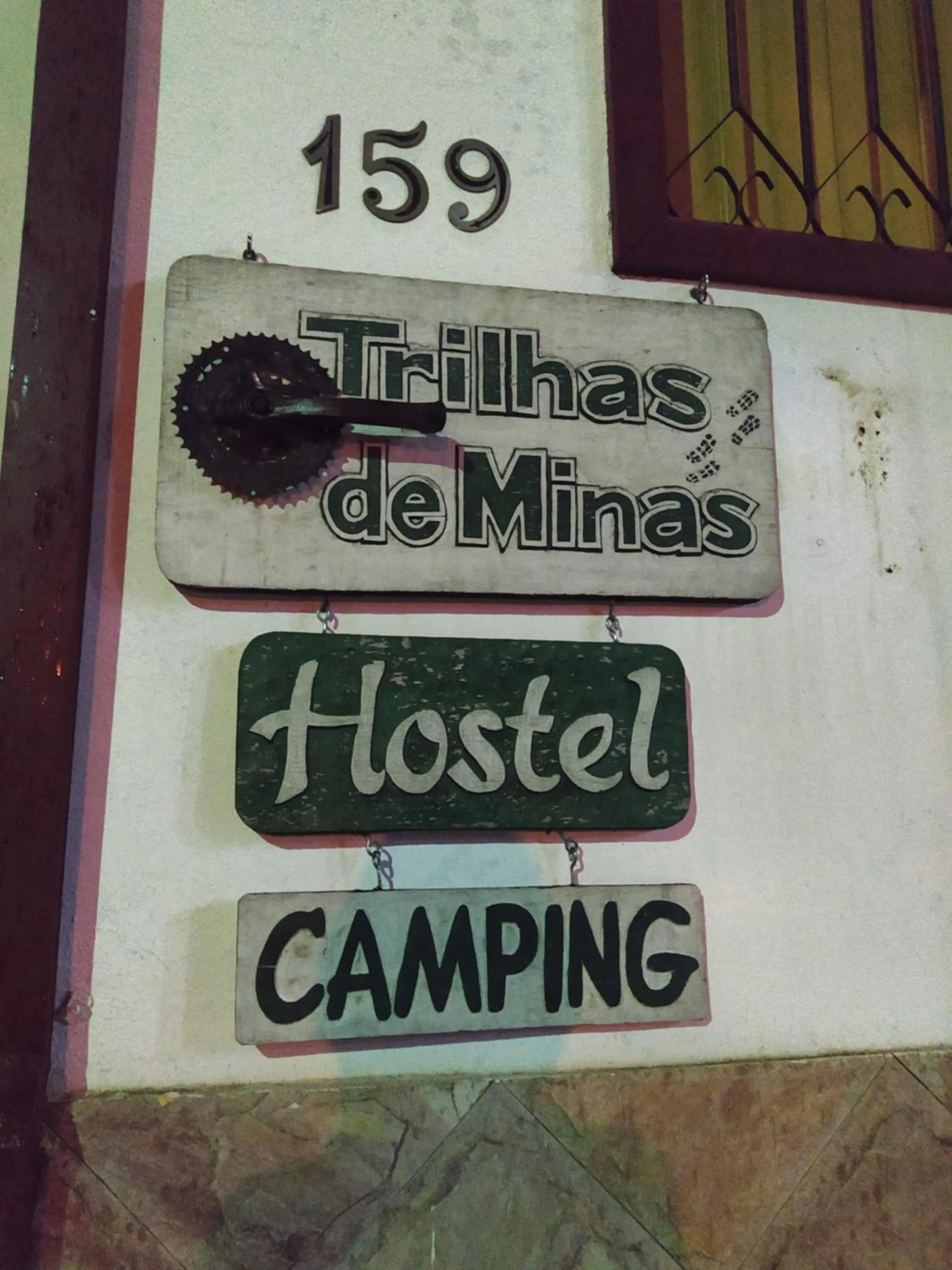 Facade/entrance in Trilhas de Minas Hostel Camping