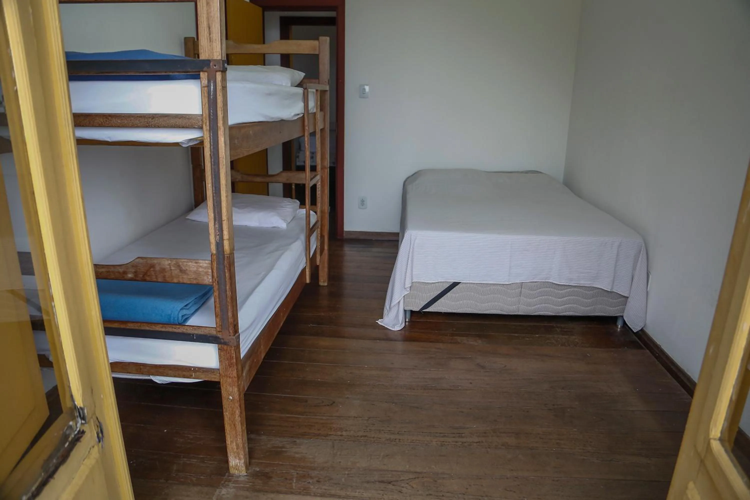 Bed in Trilhas de Minas Hostel Camping