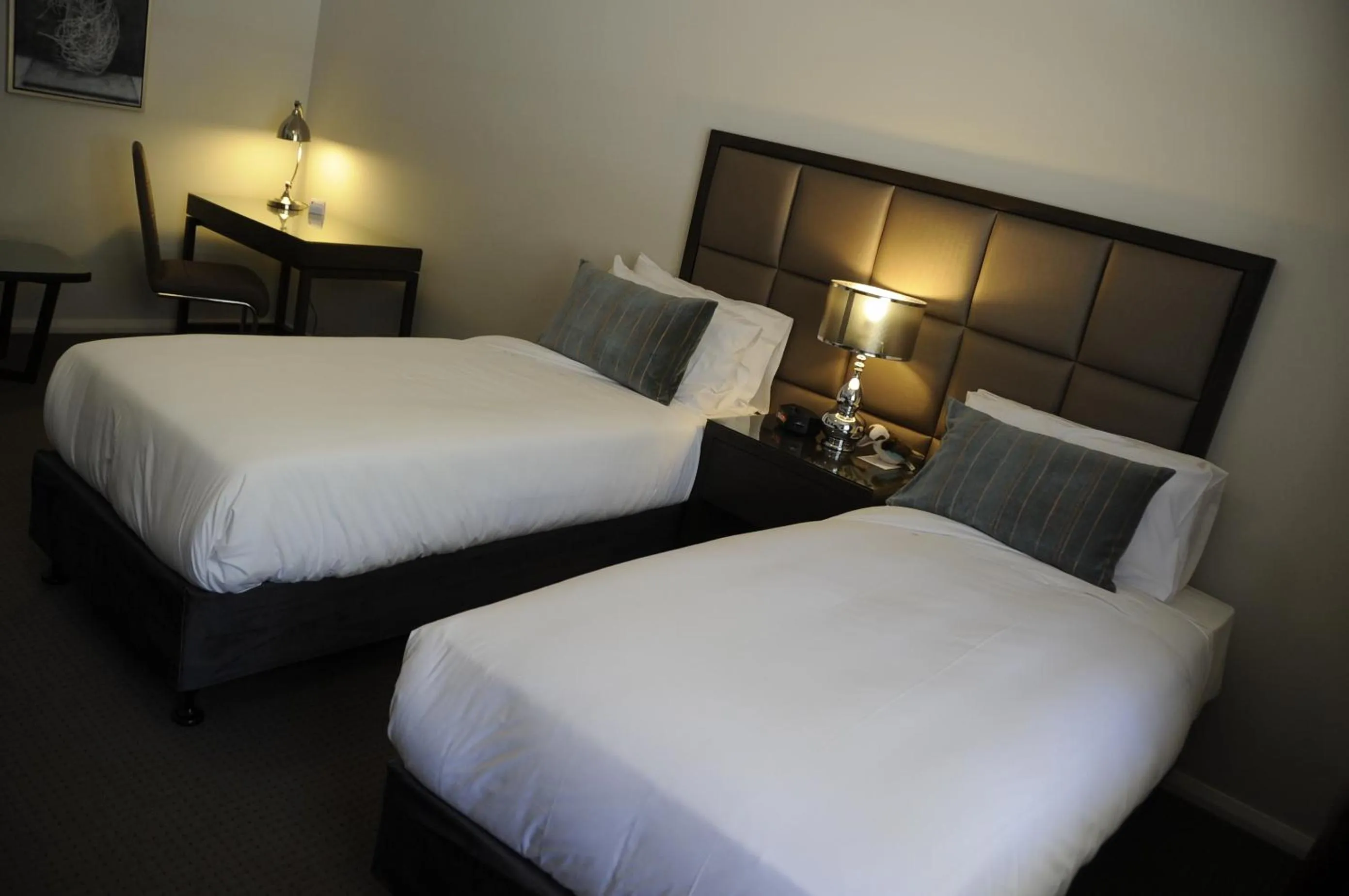 Bed in Riverside Oaks Golf Resort