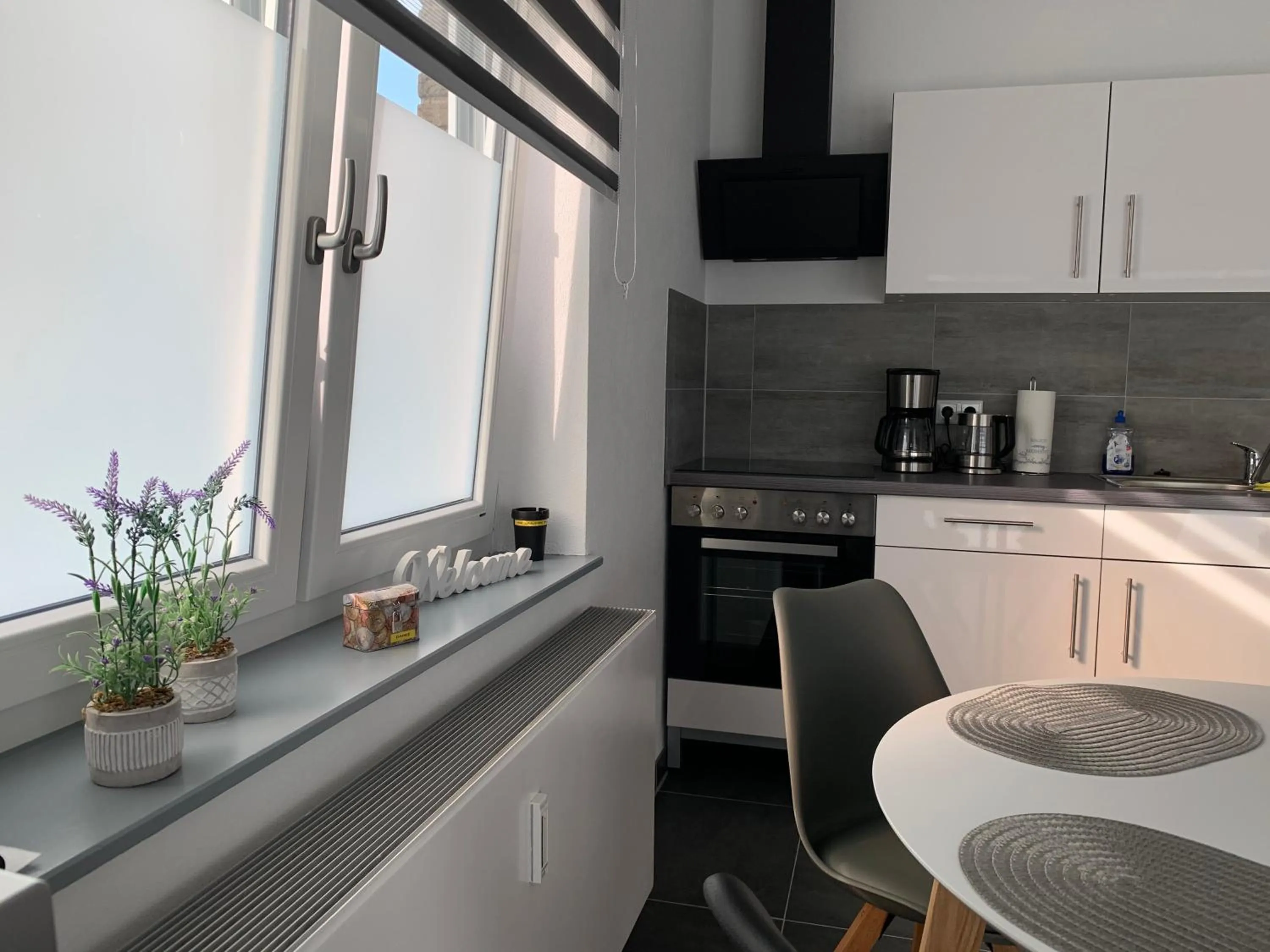Kitchen or kitchenette in H&E Apartments Barntrup