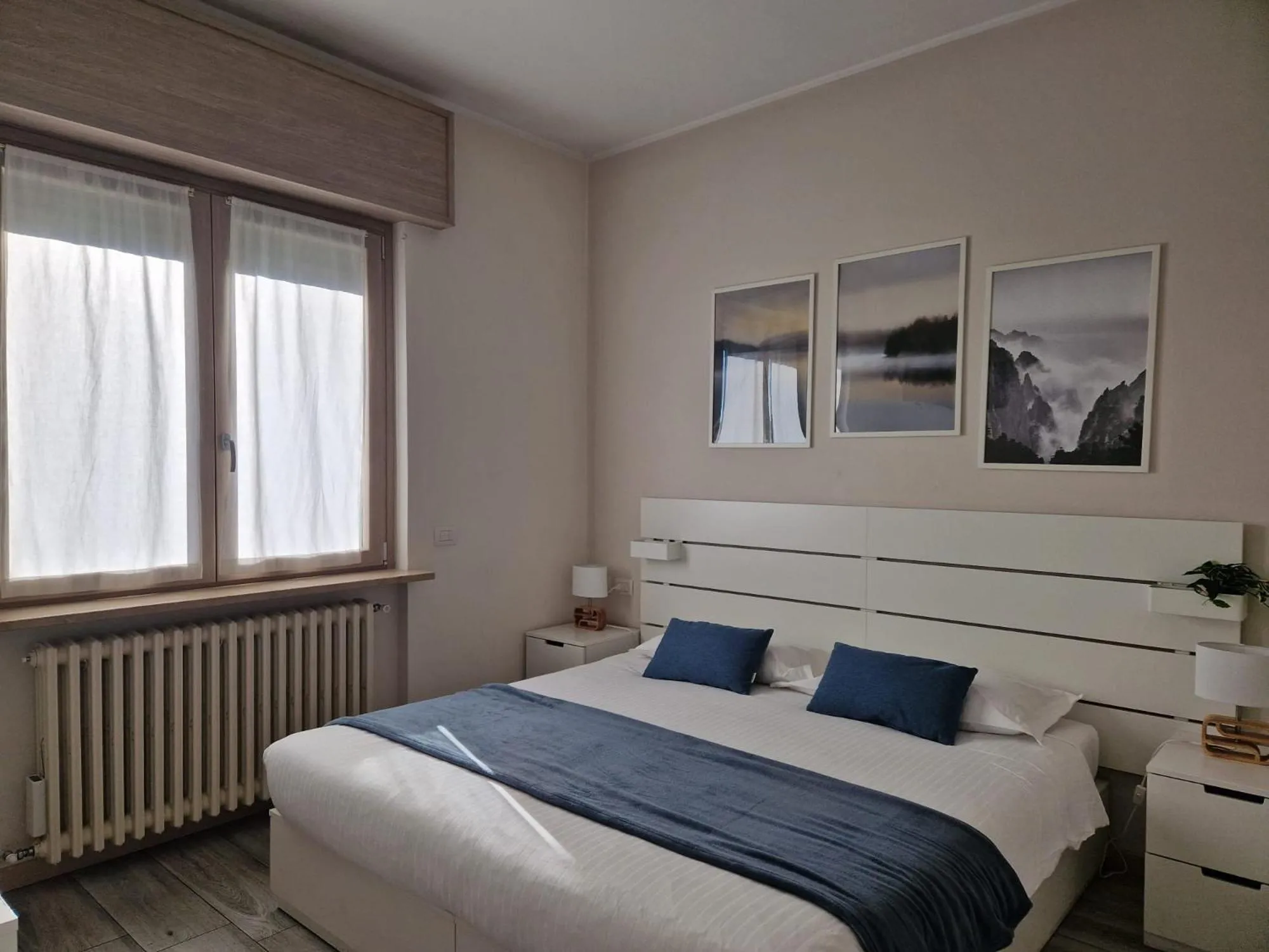 Deluxe Double Room with Balcony in BGY Airport House Grassobbio