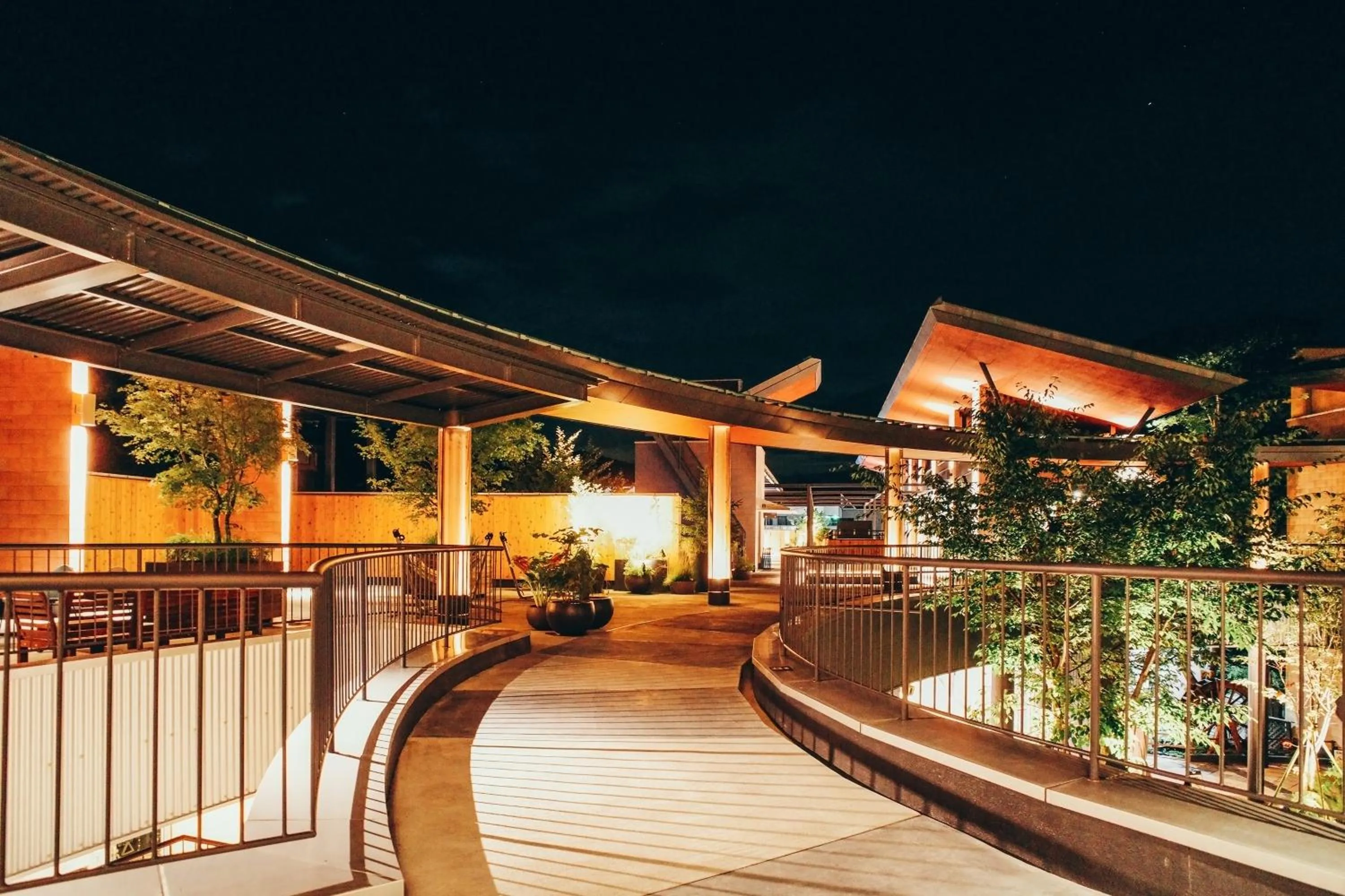Garden view in HOTEL KARUIZAWA CROSS