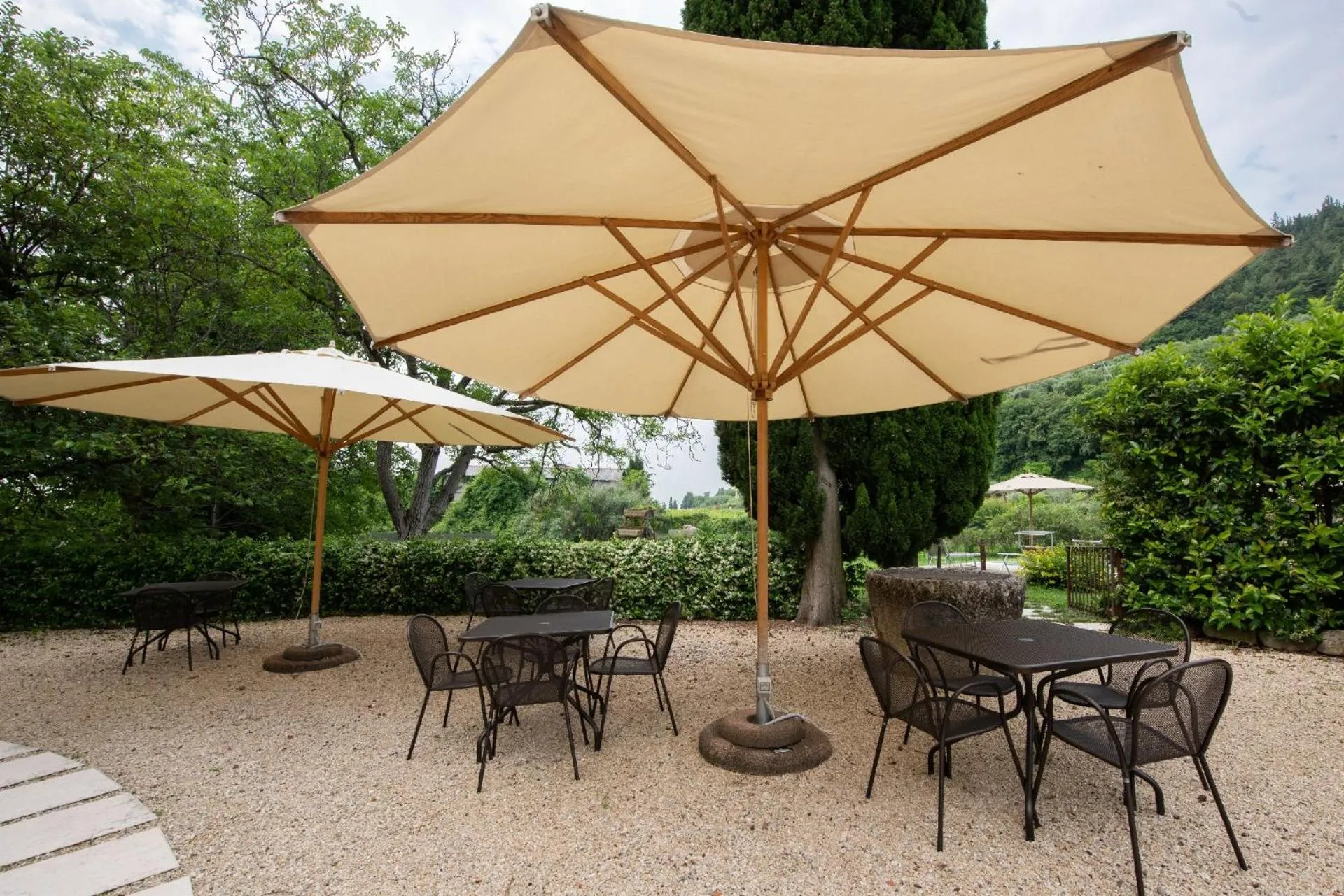 Patio in B&B Corte Jago