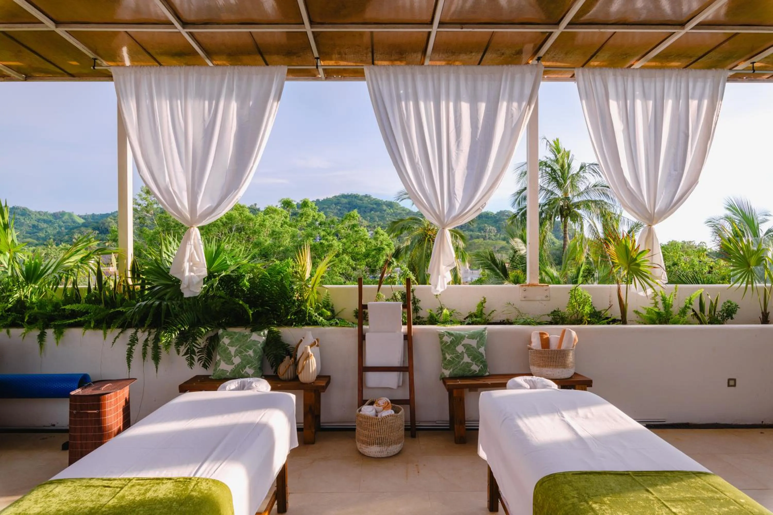 Natural landscape, Bed in Agua de Luna Hotel Boutique, San Pancho Nayarit