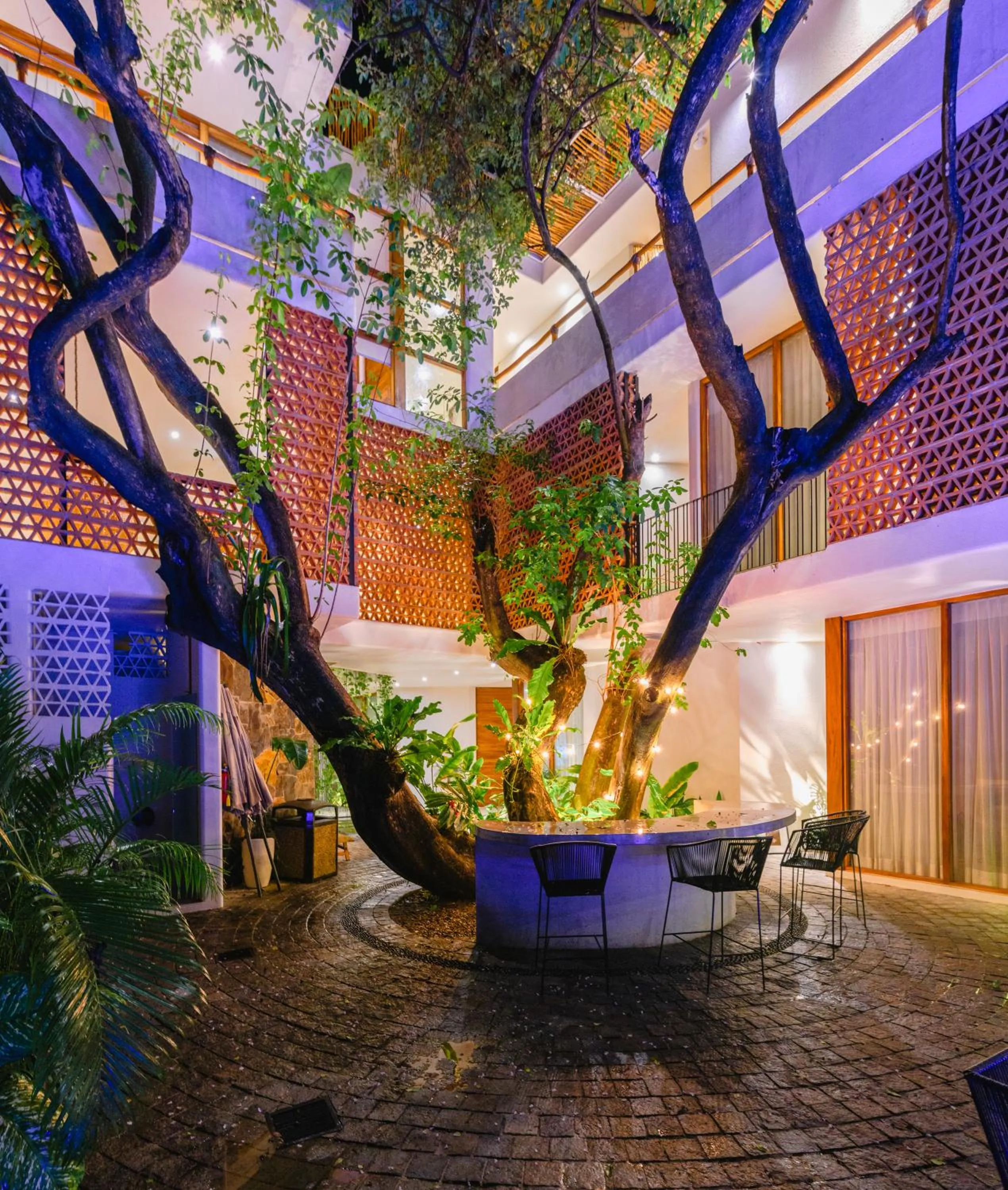 Property building in Agua de Luna Hotel Boutique, San Pancho Nayarit