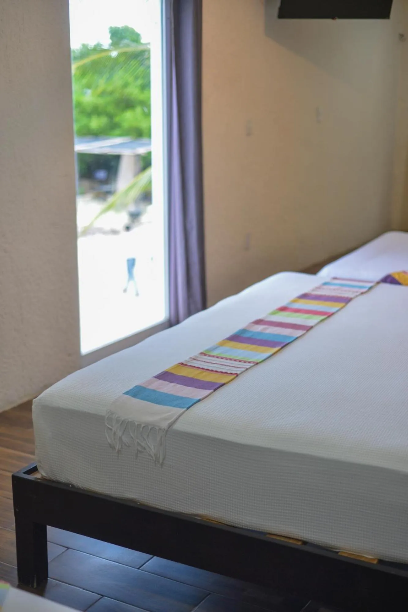 Bed in Hotel Machos Mahahual