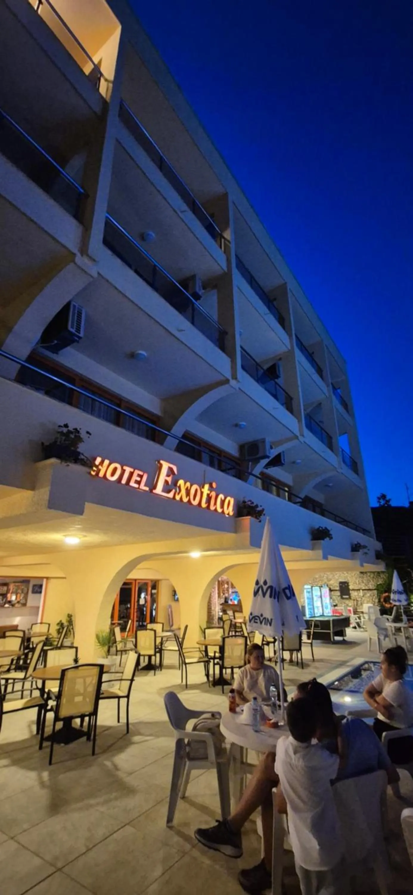 Property building in Hotel Exotica