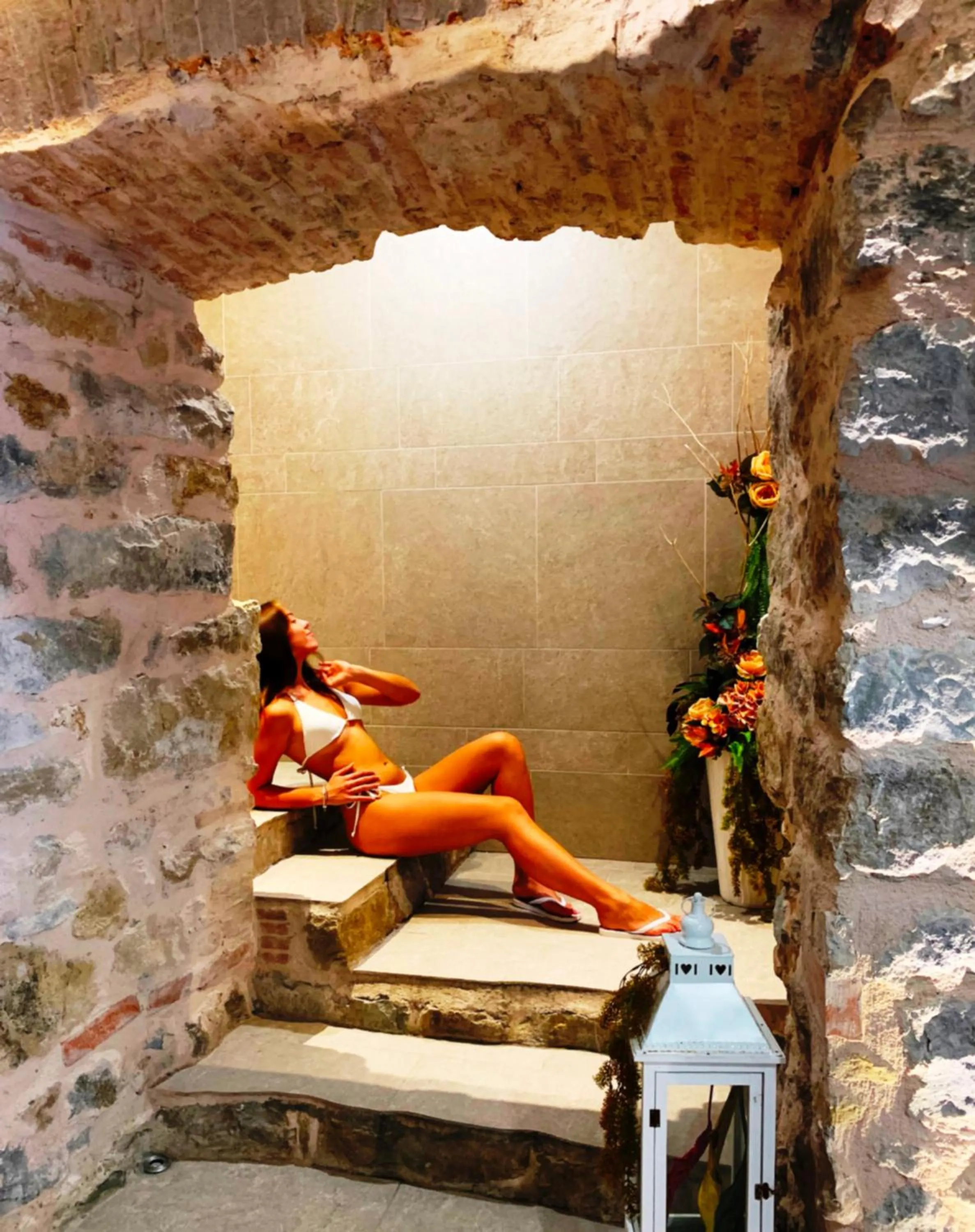 Spa and wellness centre/facilities in Spa & Wellness by Des Anglais " Accesso SPA compreso"