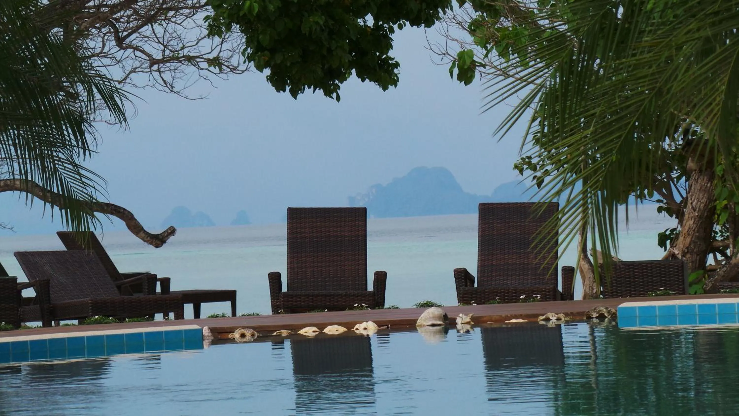 Swimming pool in The Reef Resort