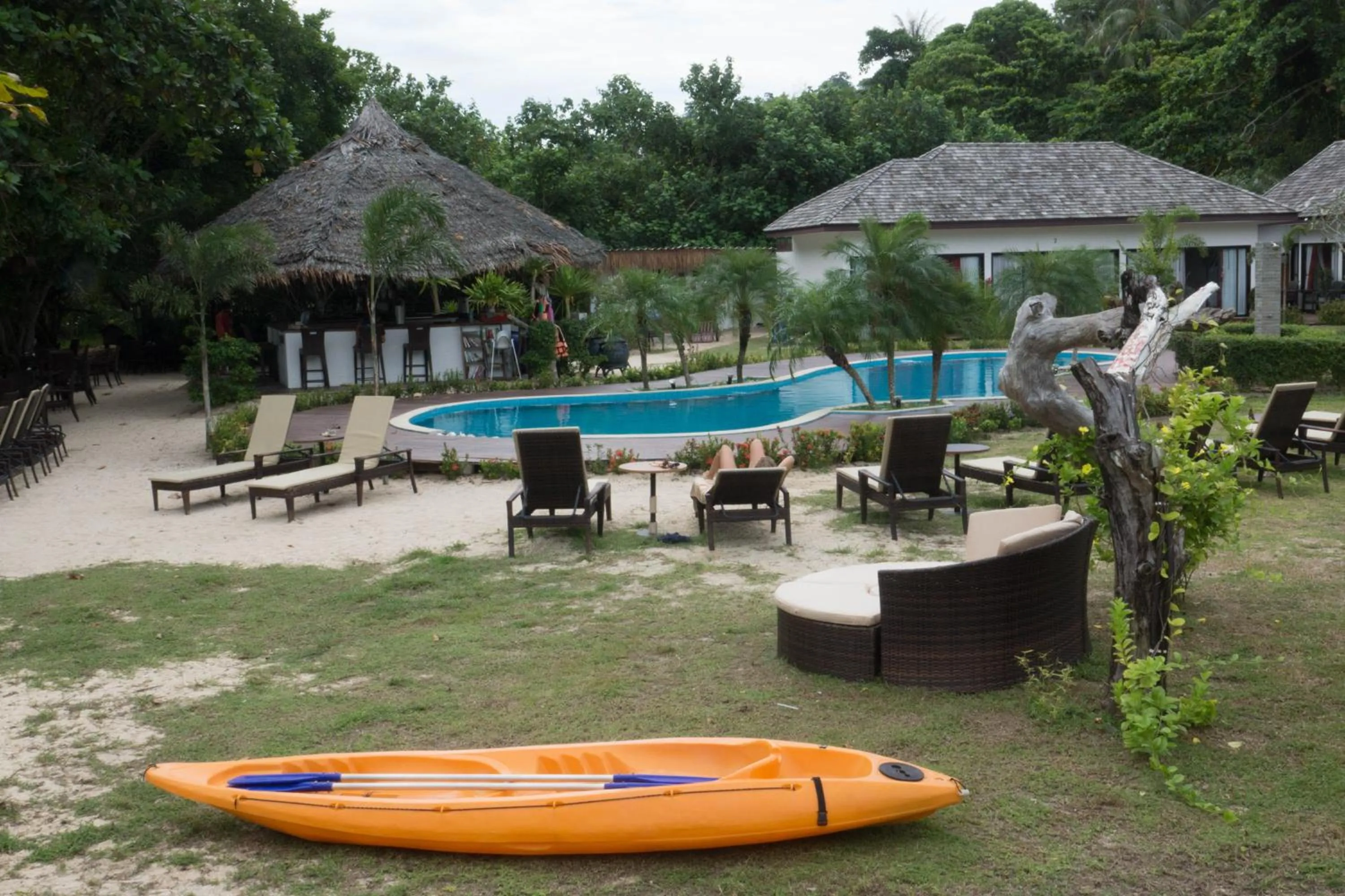 Garden in The Reef Resort