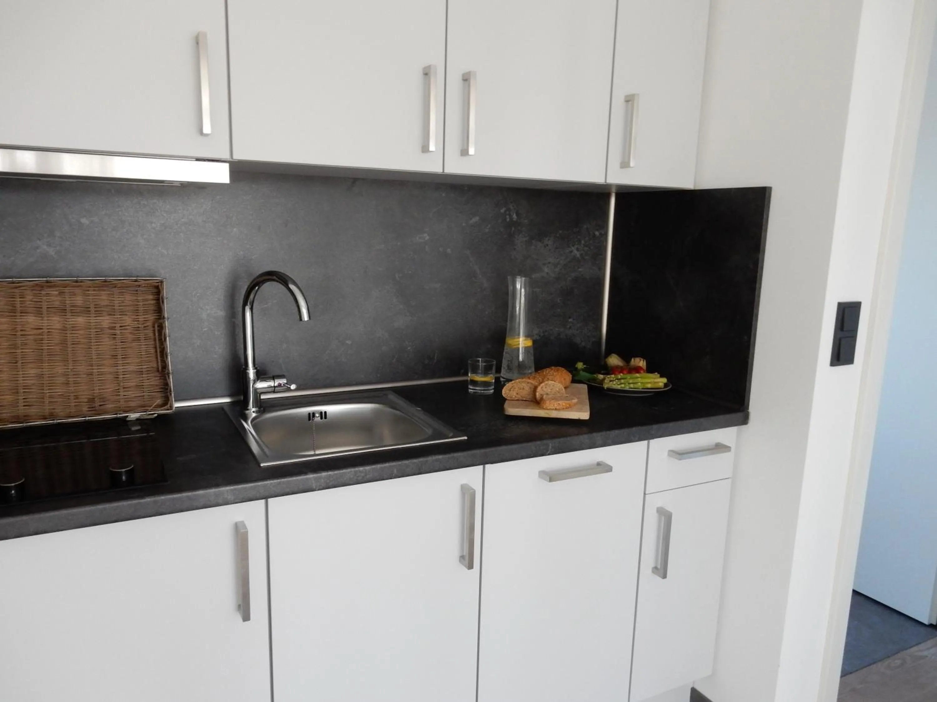 Kitchen or kitchenette in Hotel Leegerpark