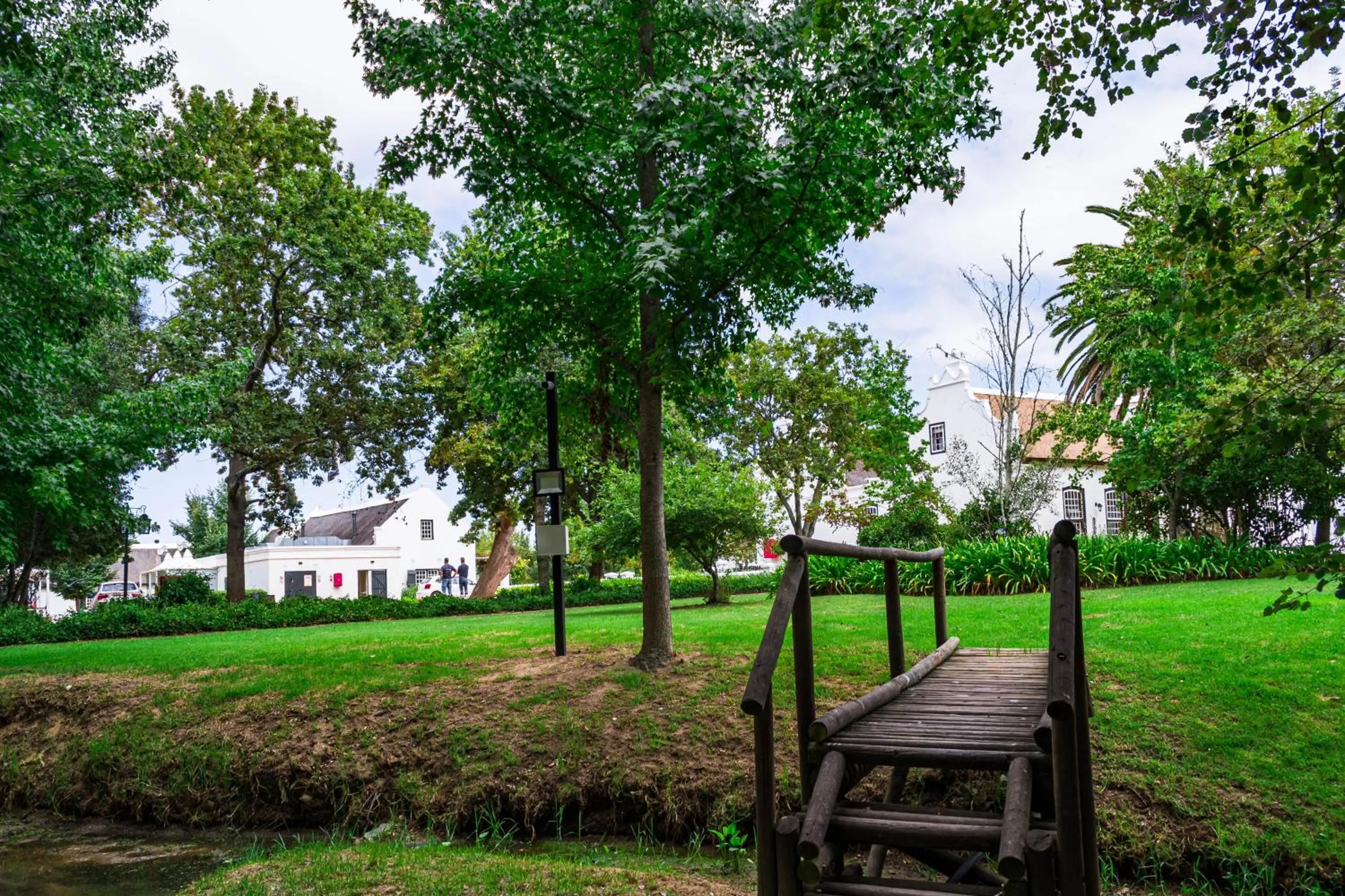 Garden view in Weltevreden Estate