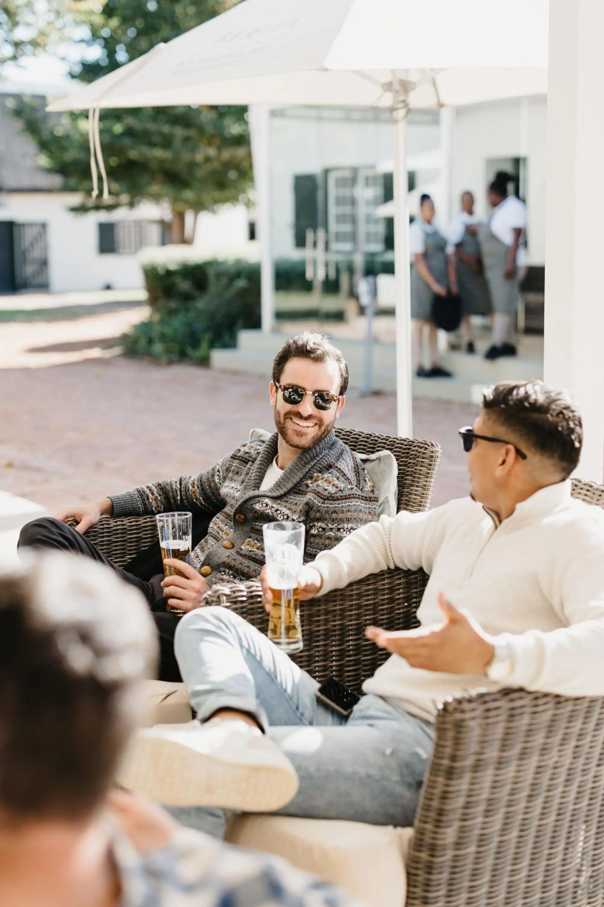 Patio in Weltevreden Estate