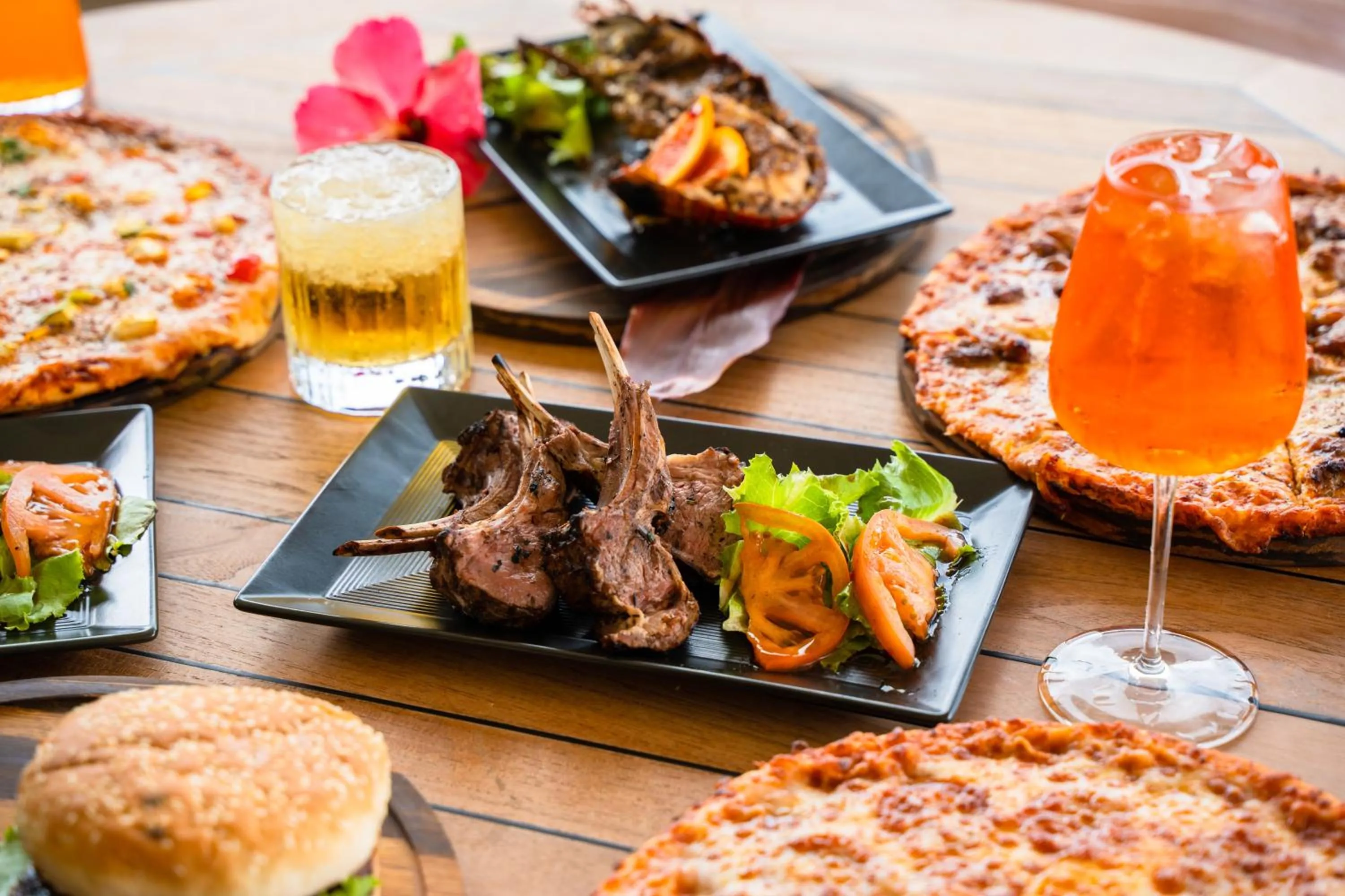 Dinner in Golden Rock Dive and Nature Resort