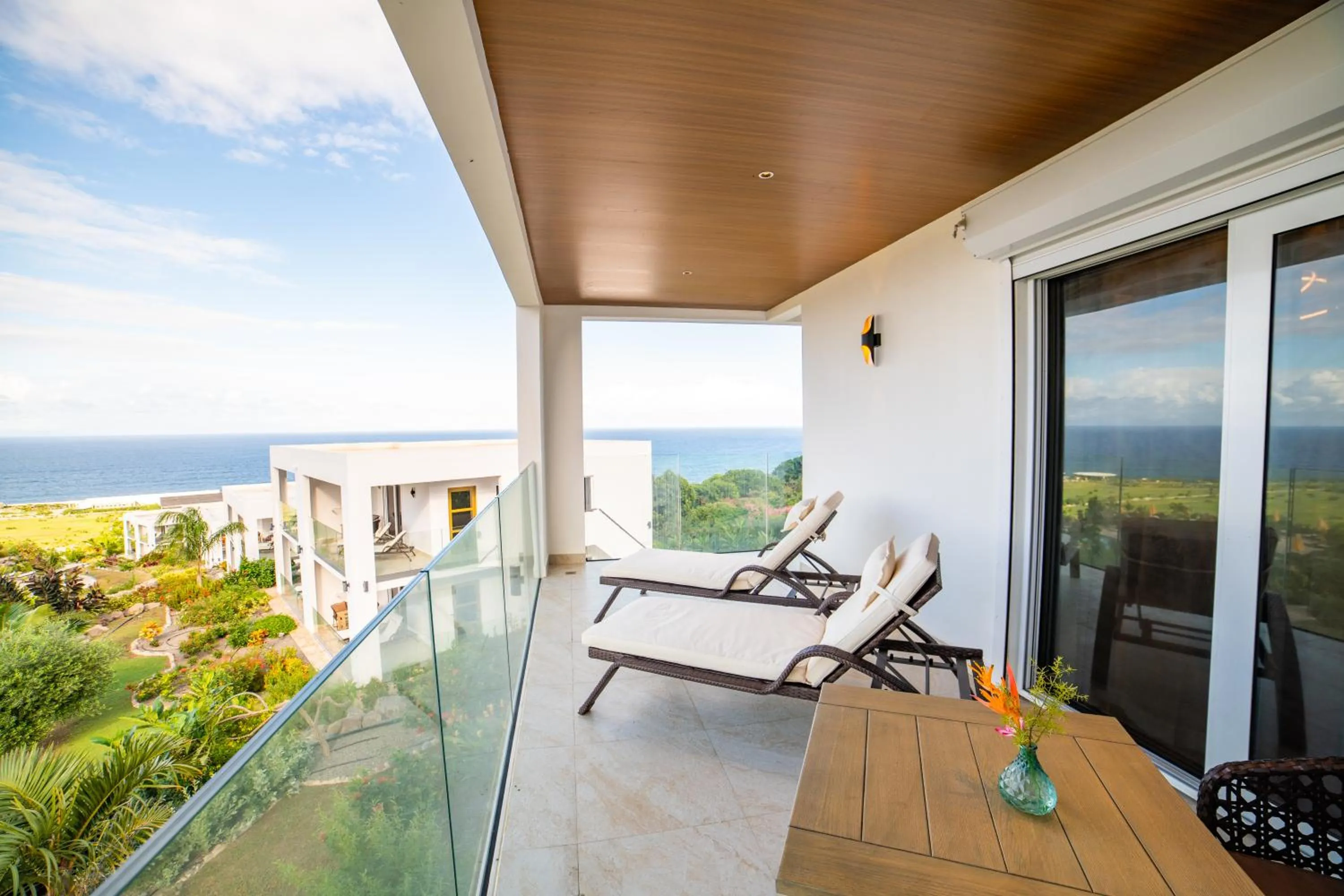 Balcony/Terrace in Golden Rock Dive and Nature Resort