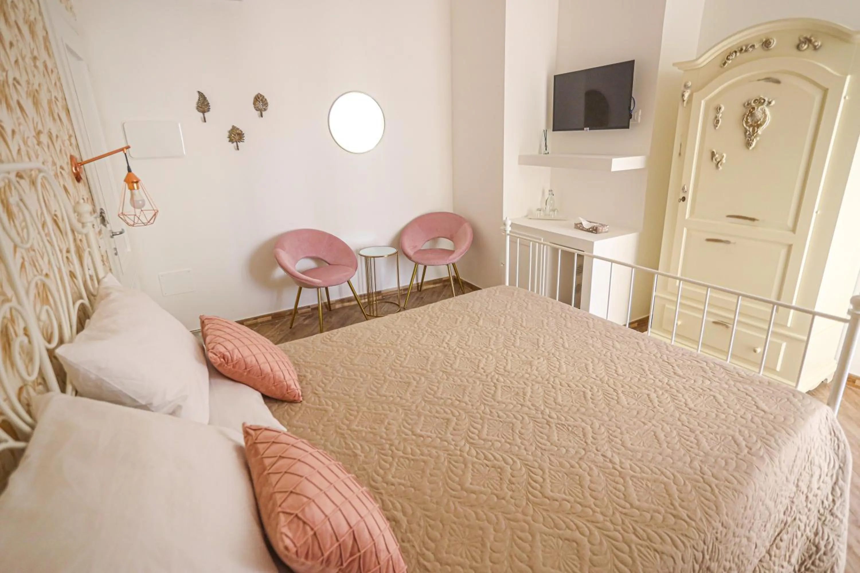 Bed in B&B La Fenice Suite