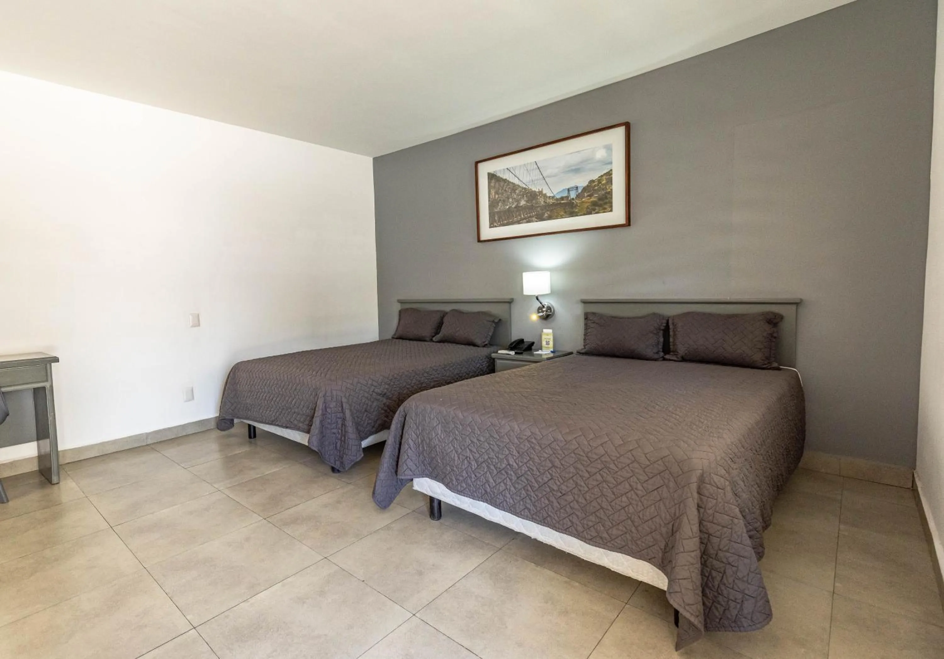 Bed in Hotel Nuve Gomez Palacio