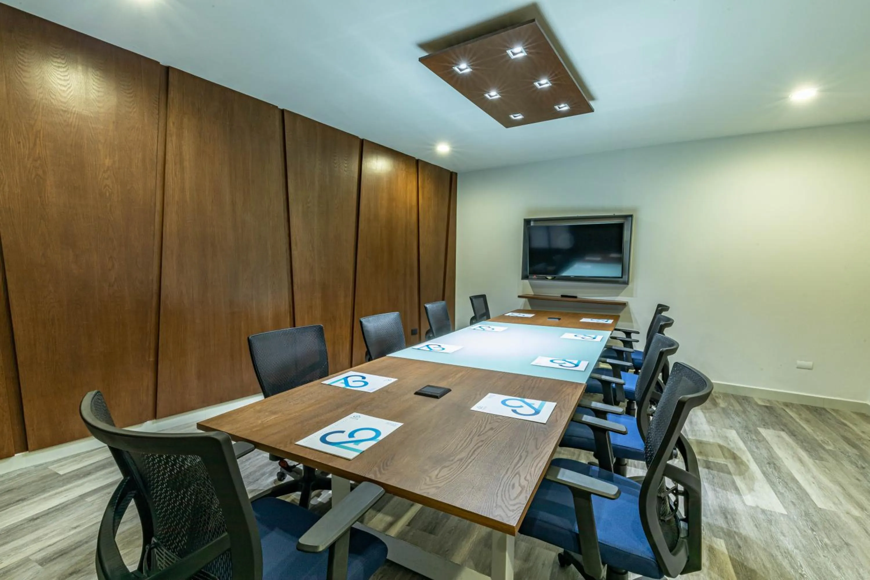 Seating area in Hotel Nuve Gomez Palacio