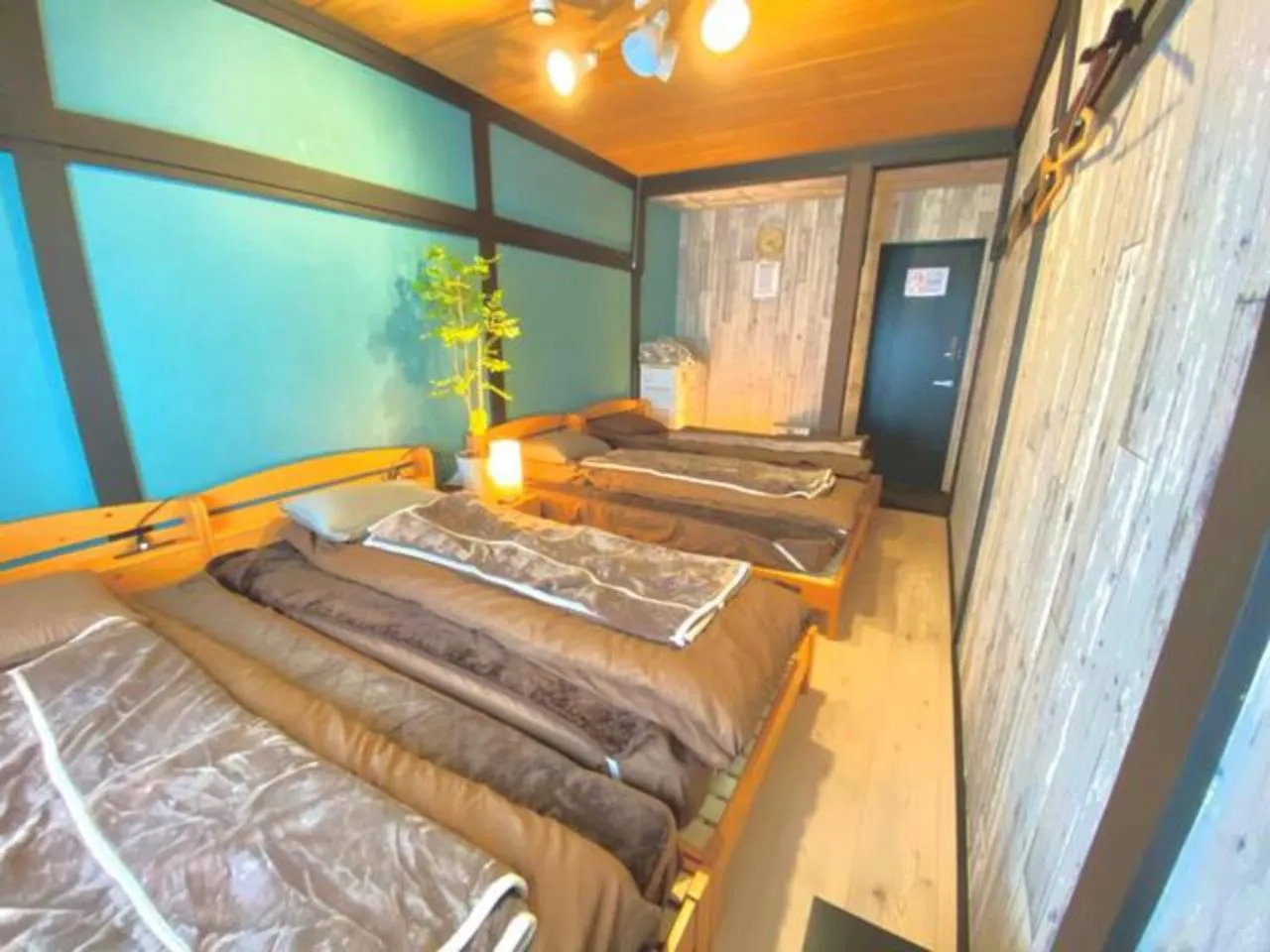 Bed in ザホテル湯沢スターダスト