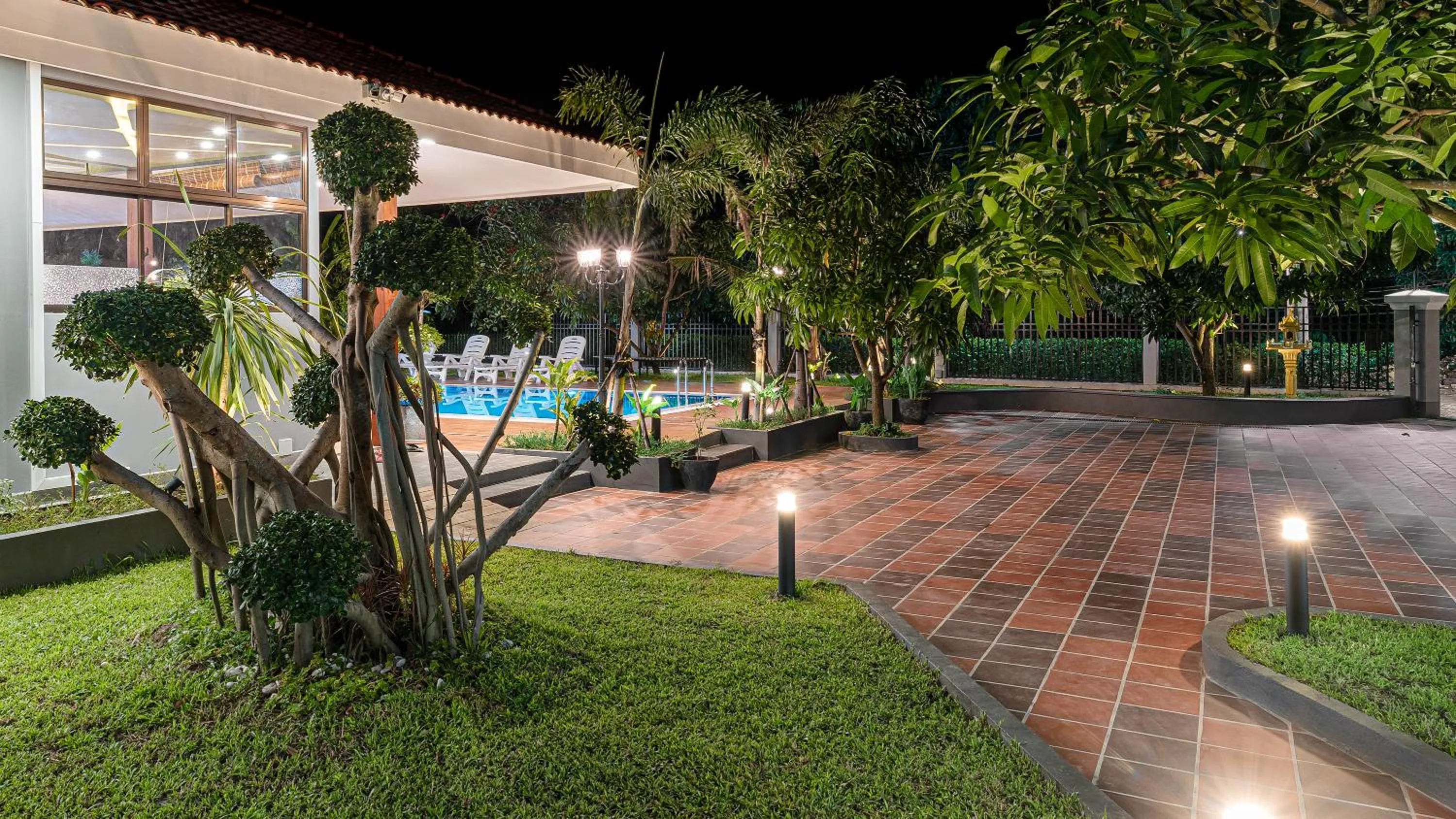 Garden in Sandy Residence Sihanoukville