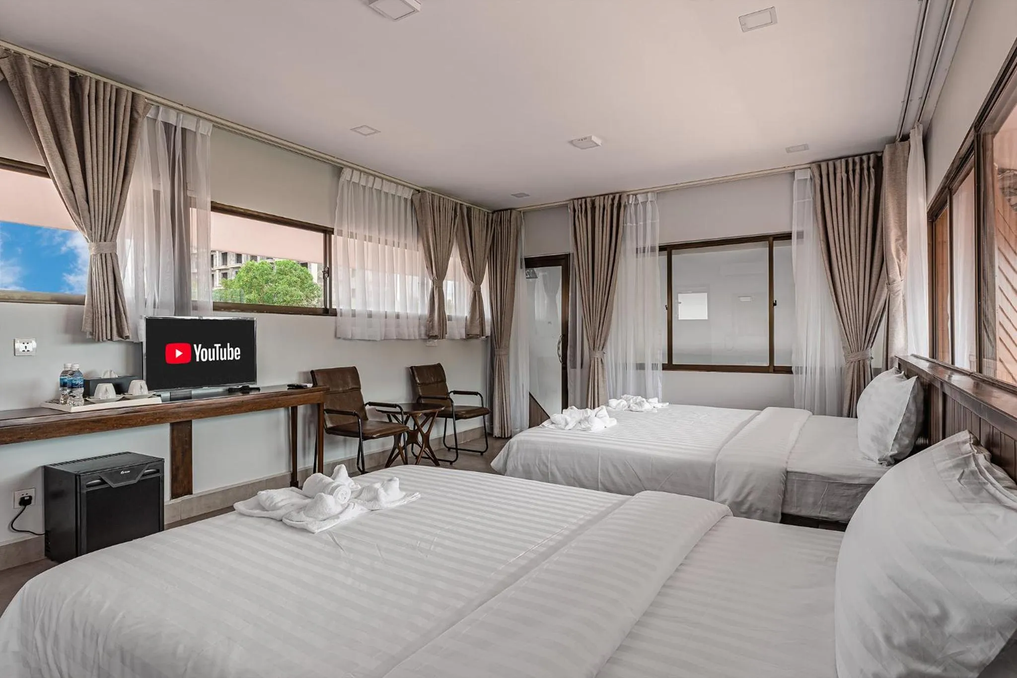 Bed in Sandy Residence Sihanoukville