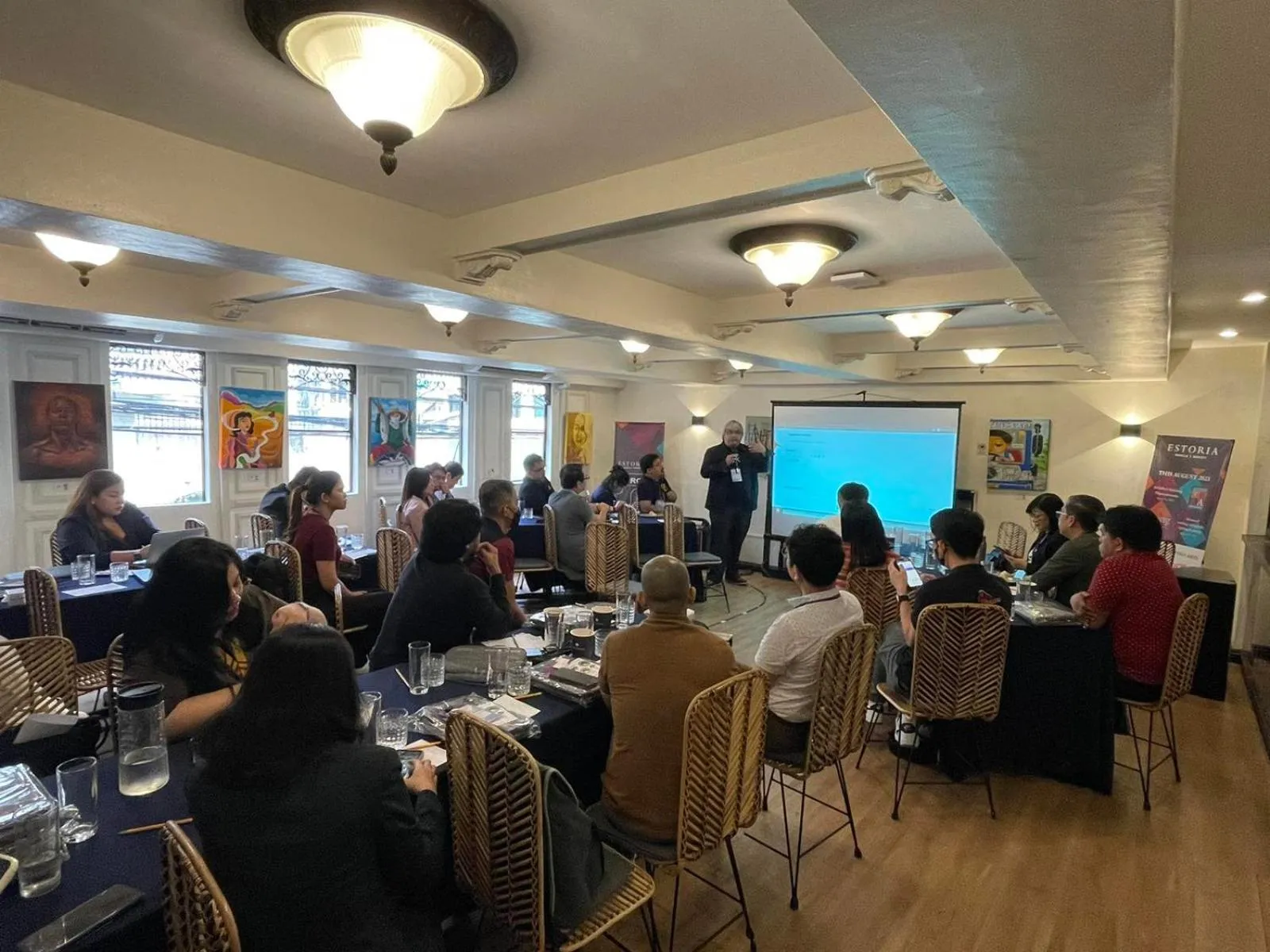 People in Airo Hotel Manila