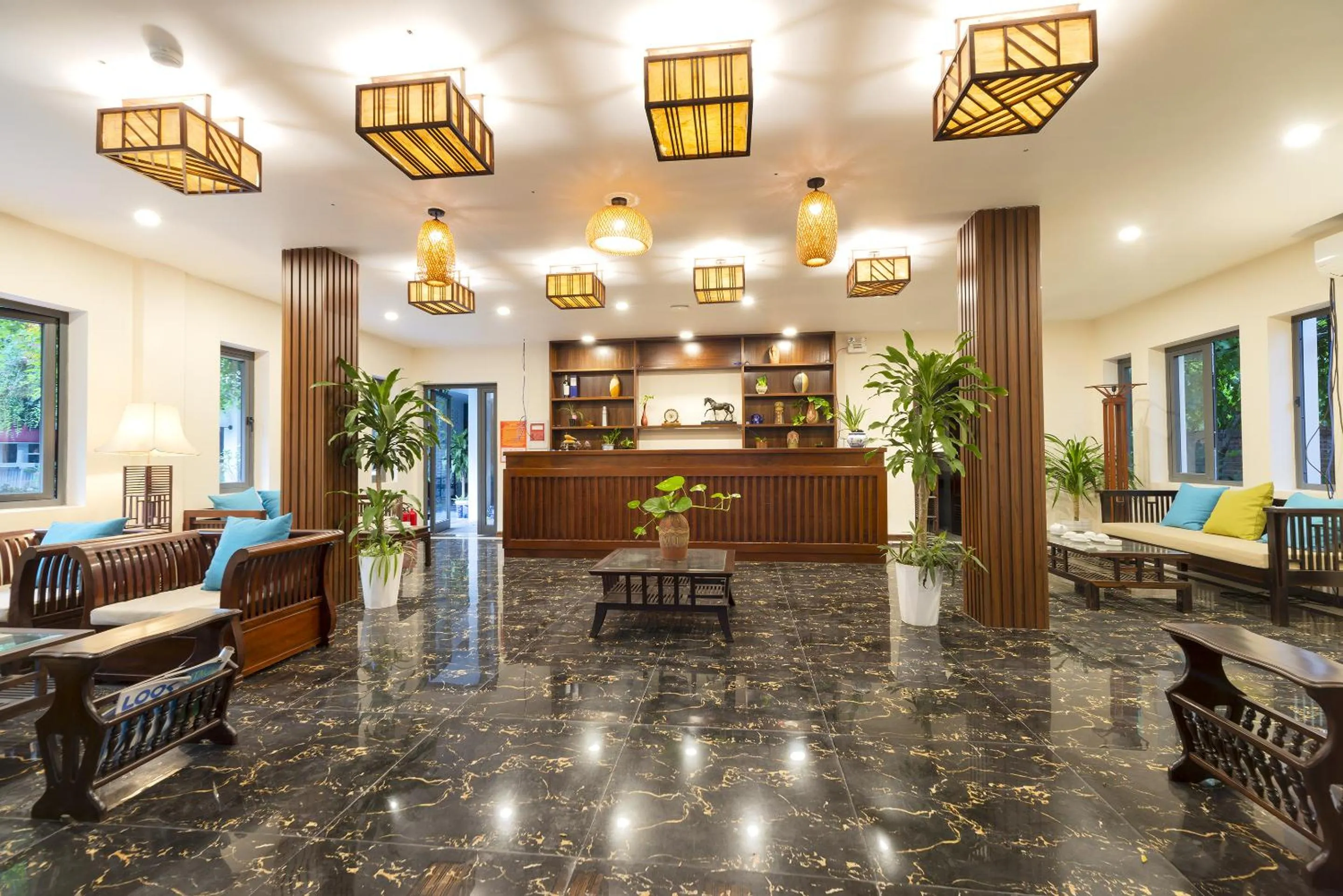 Living room in SHALA BOUTIQUE HOIAN