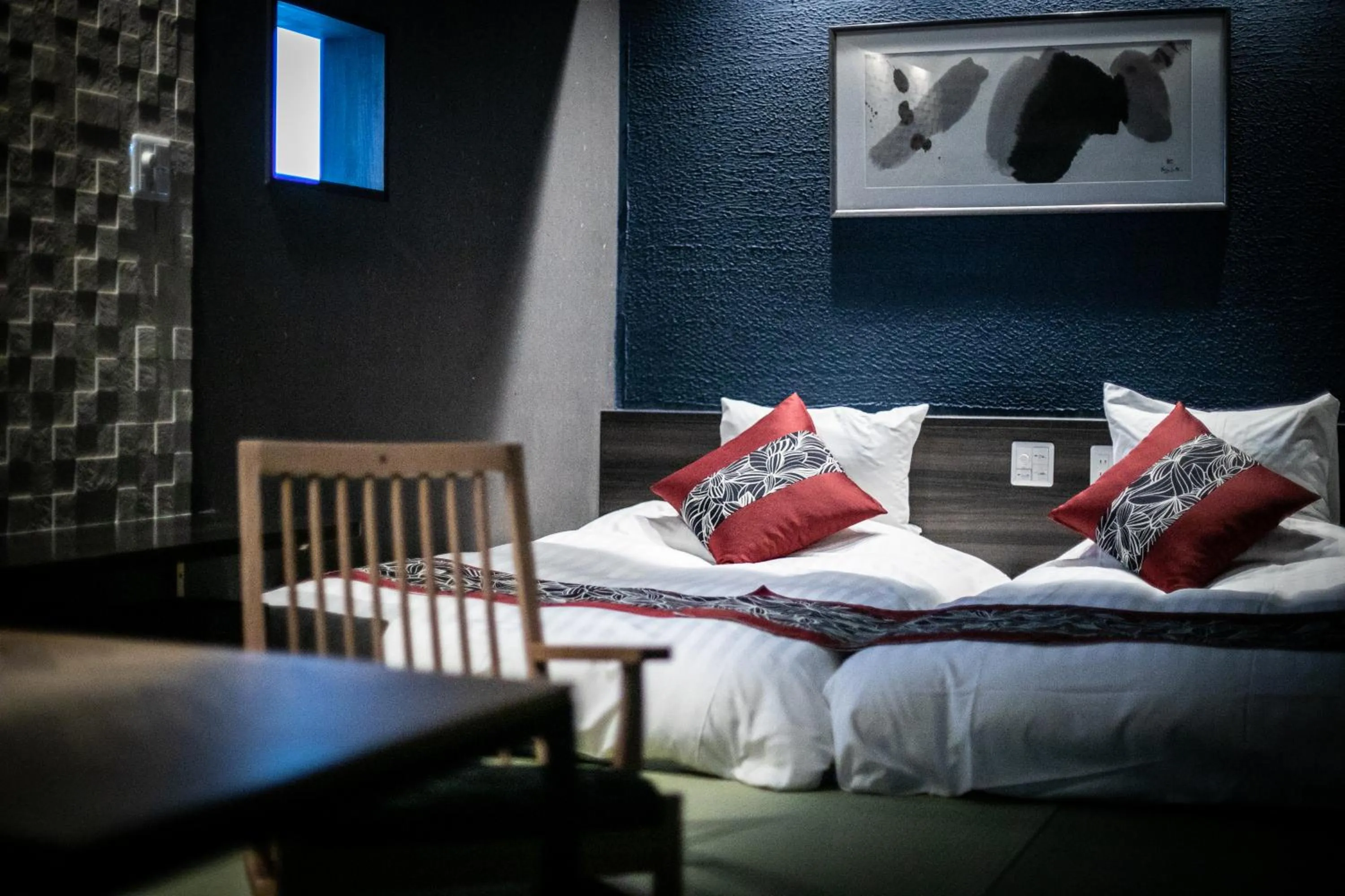 Photo of the whole room, Bed in Tsukasa Ryokan