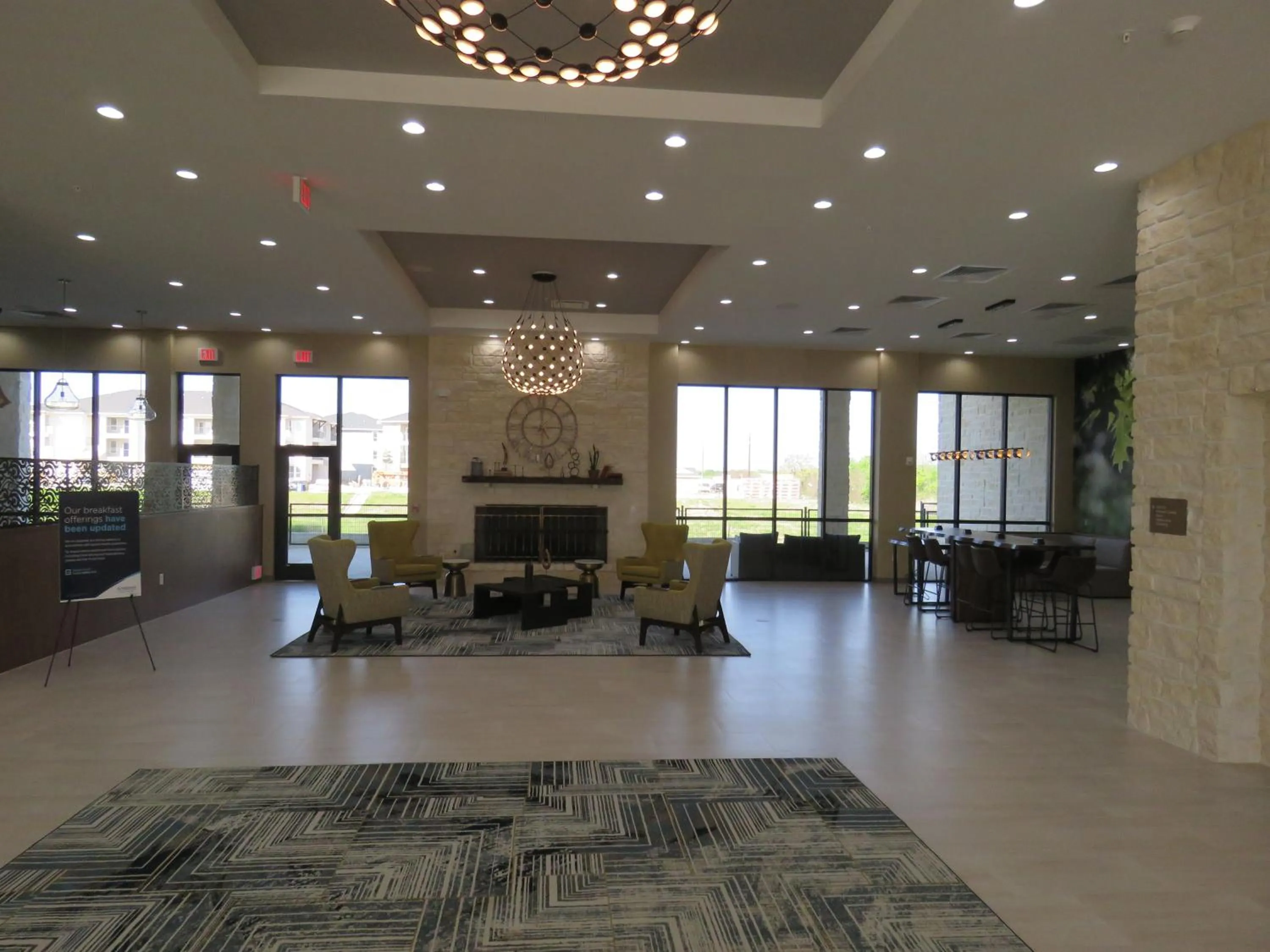 Lobby or reception in Wyndham Garden College Station