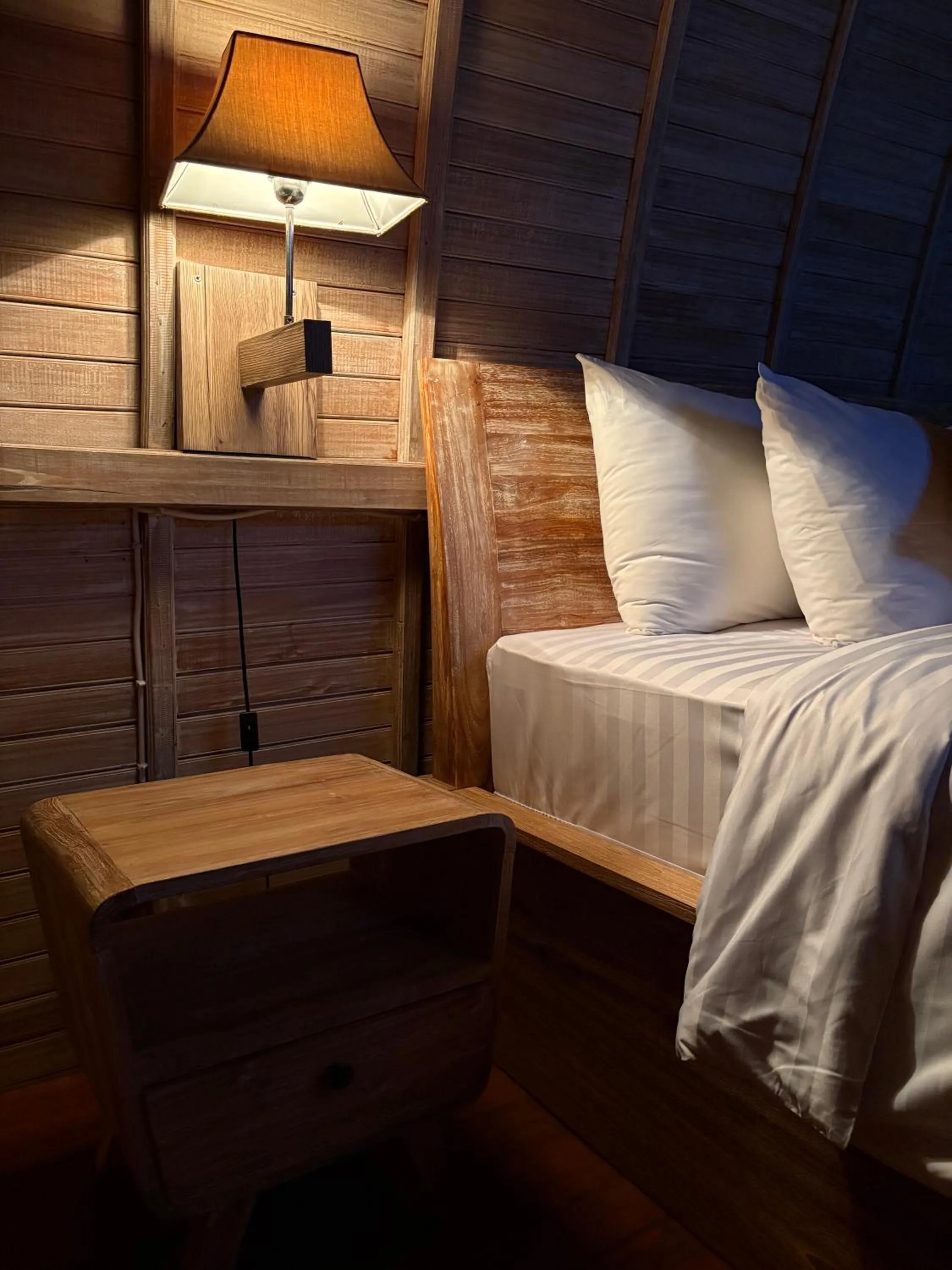 Bed in Daghan Cottage Nusa Penida