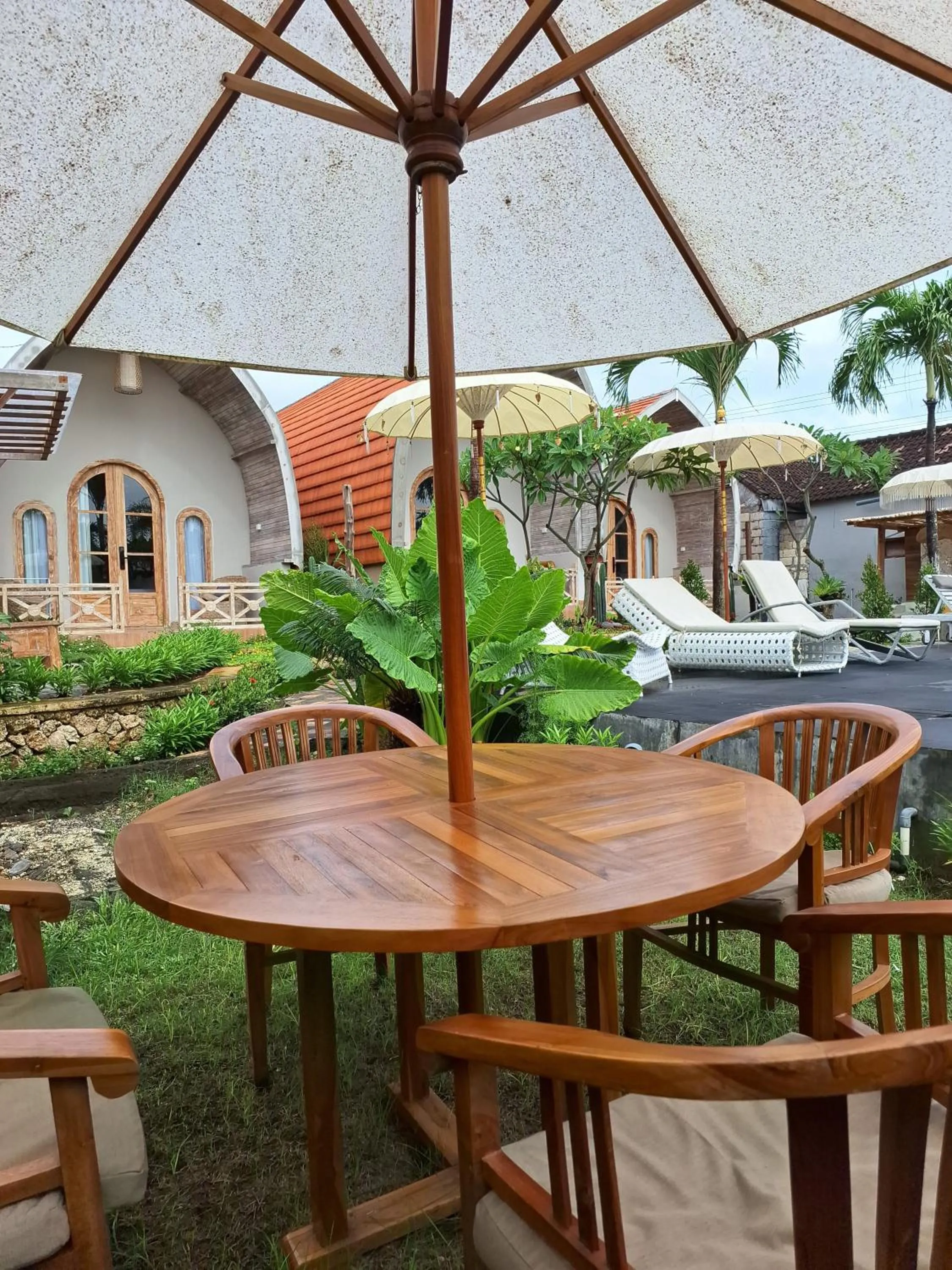 Patio in Daghan Cottage Nusa Penida