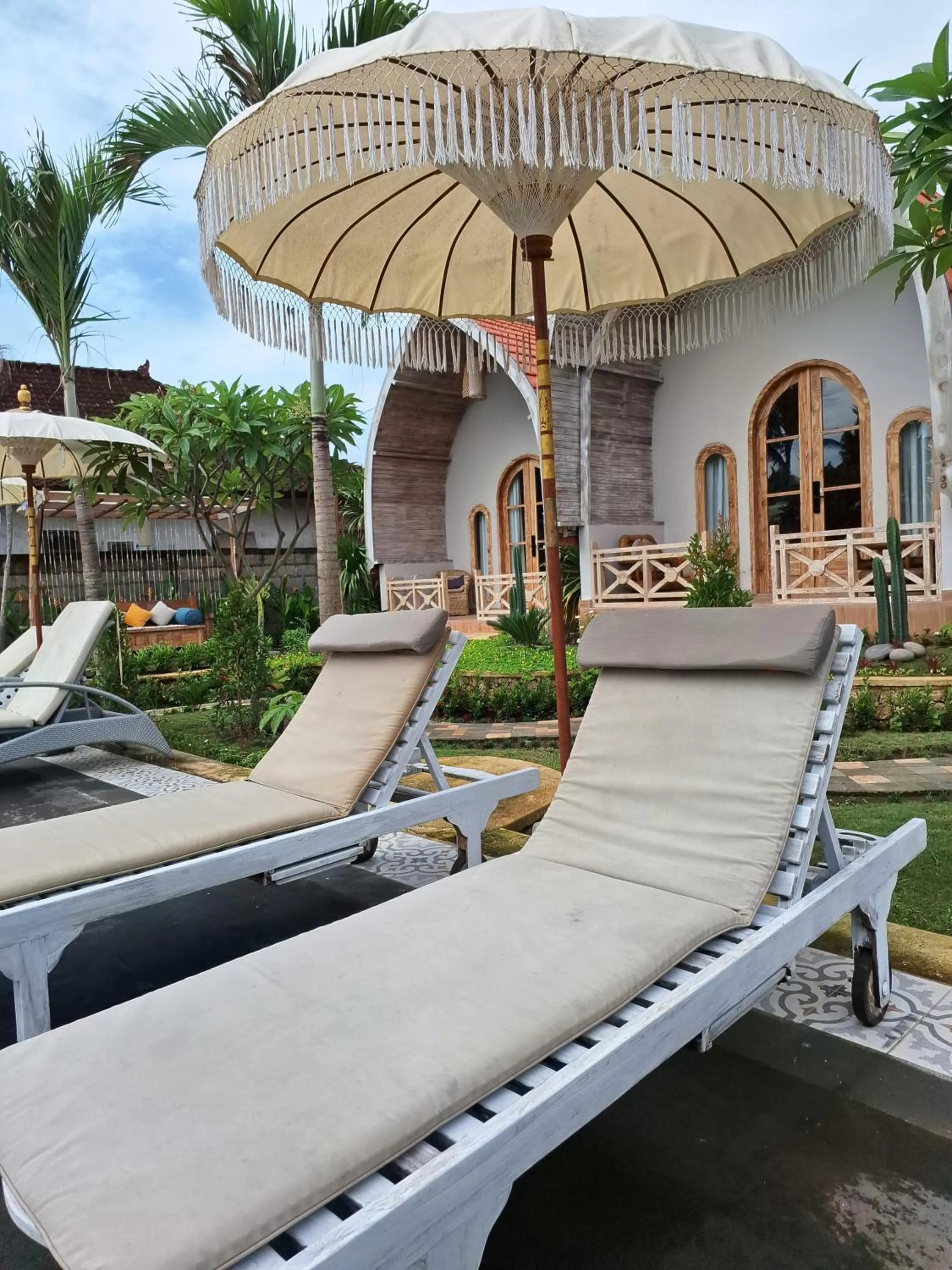 Patio in Daghan Cottage Nusa Penida