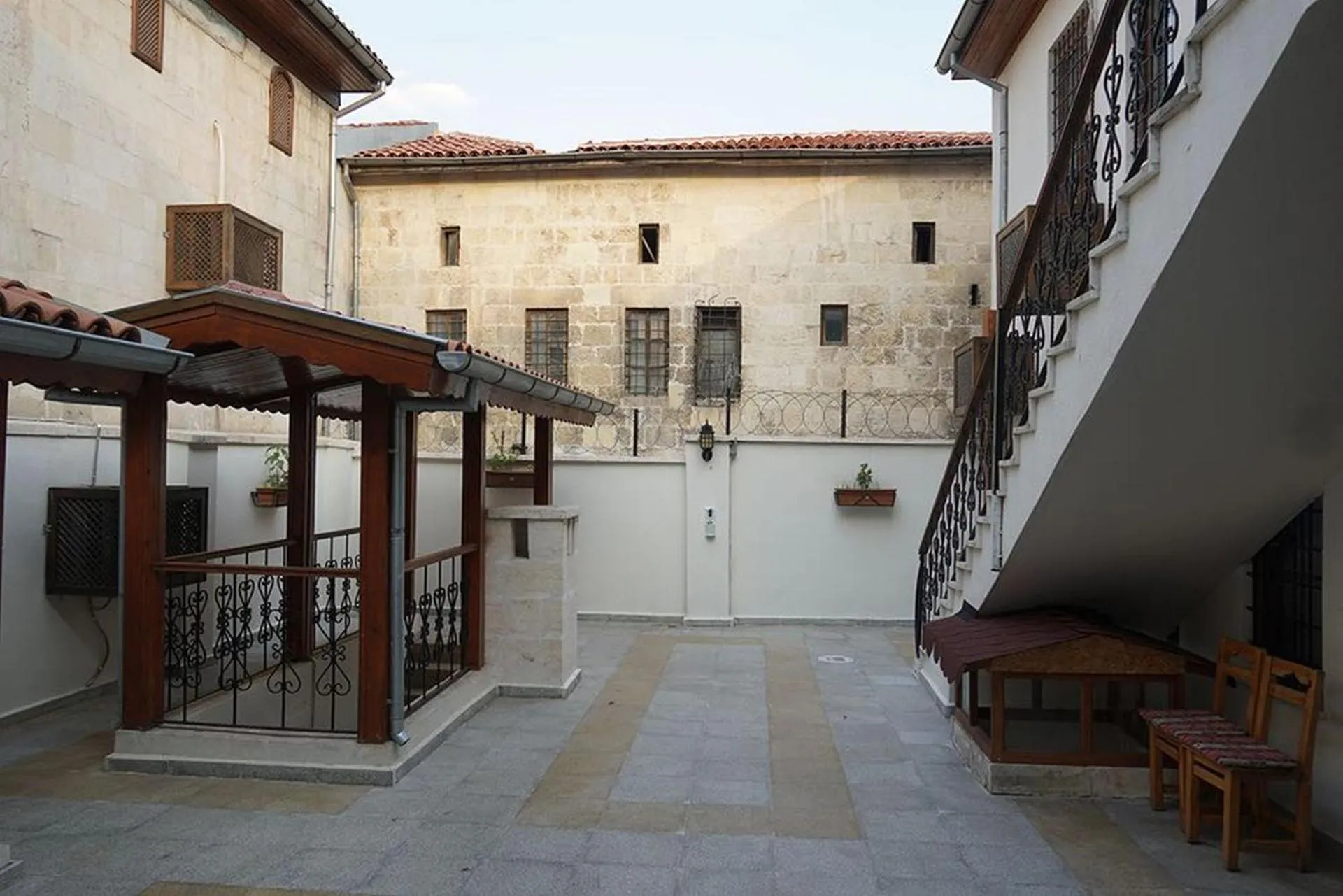 Garden in Beliz Hanım Konakları