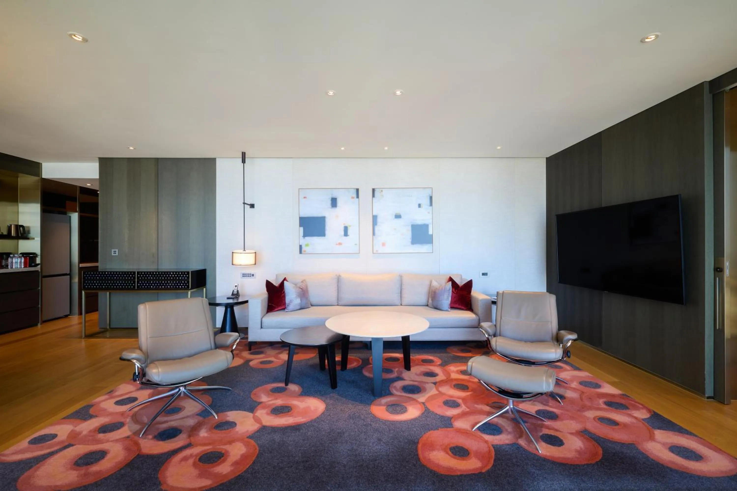 Living room in Grand Hyatt Jeju